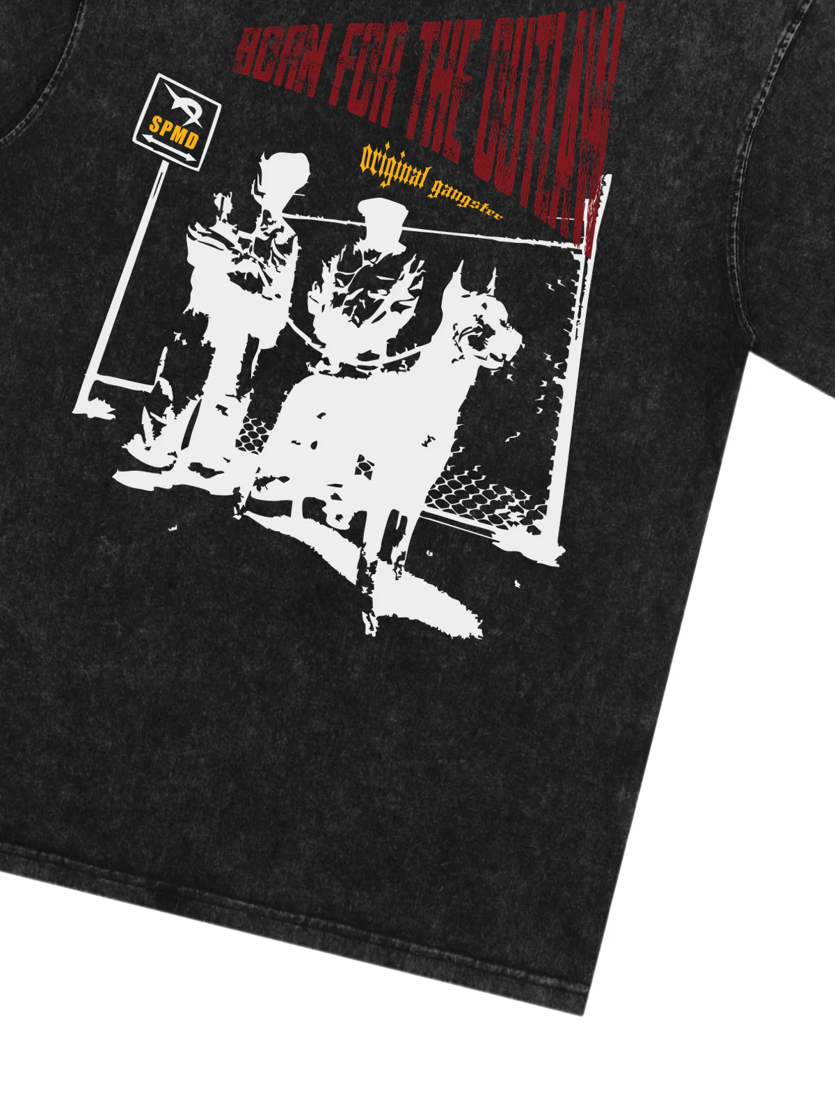 Original “Born for the Outlaw” Graphic Print T-Shirt