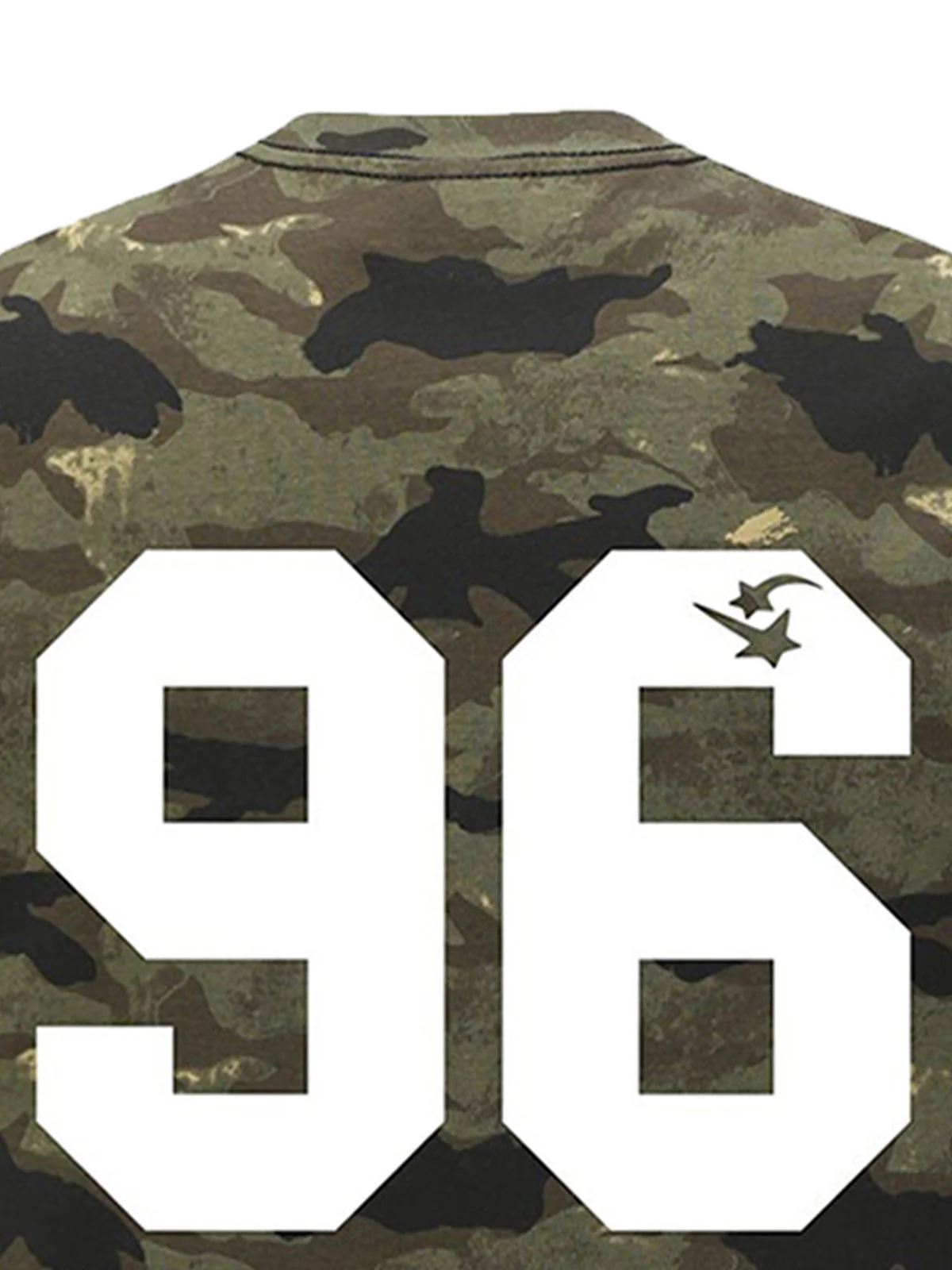 Camouflage NO.96 Print T-Shirt