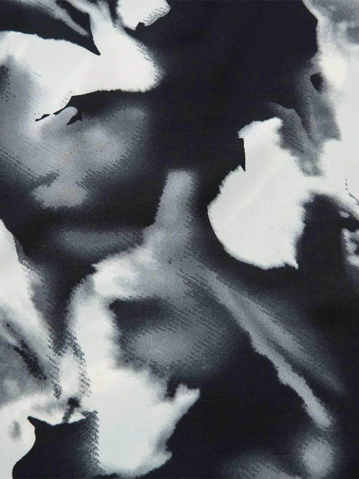 Abstract Tie-Dye Print Shirt