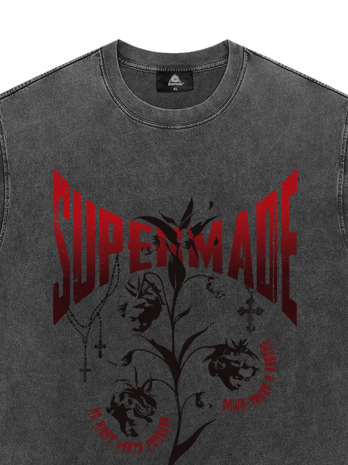 Original Graphic Gothic Angel T-Shirt