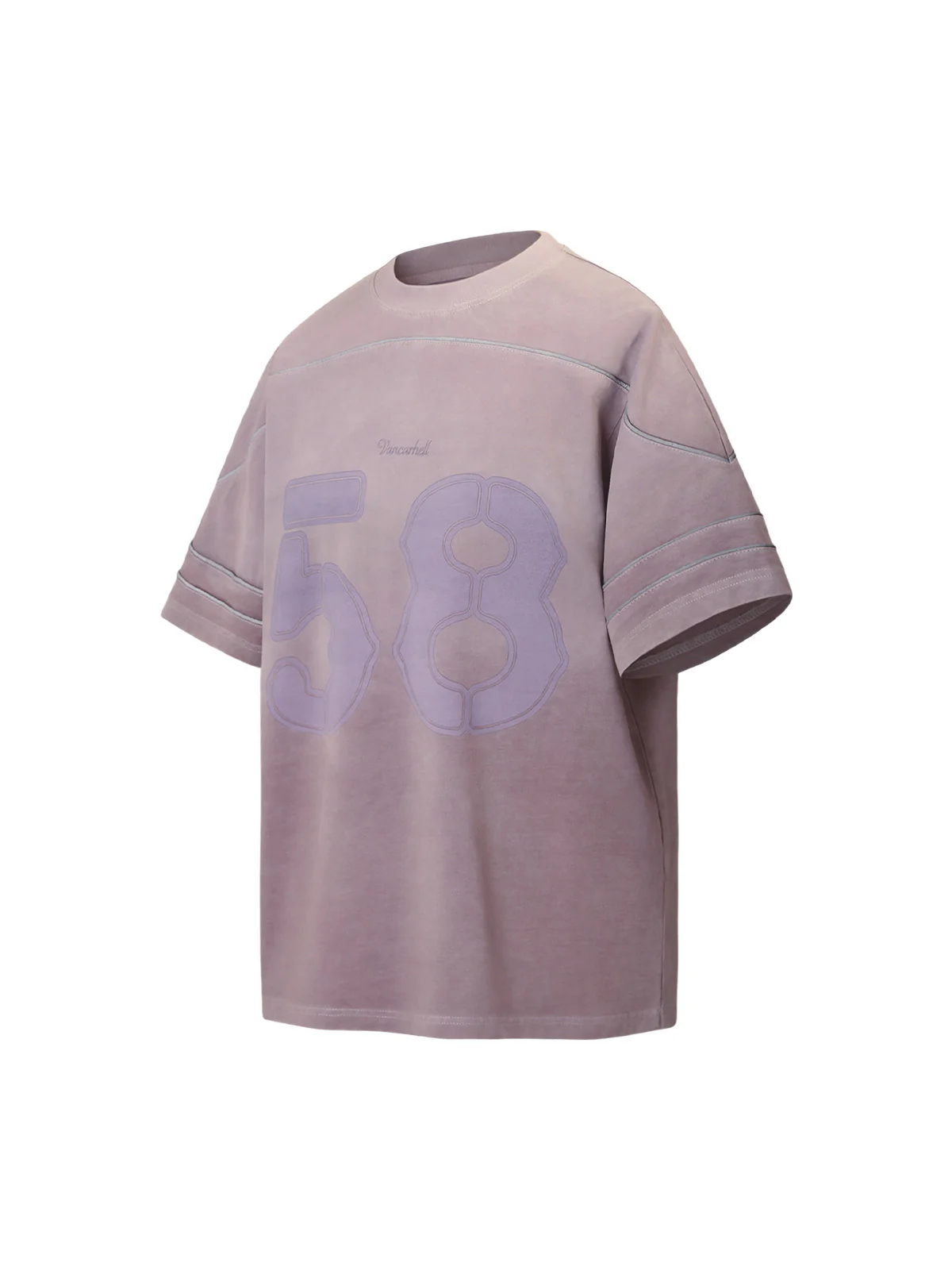 Washed Jersey Welt Stitching T-shirt