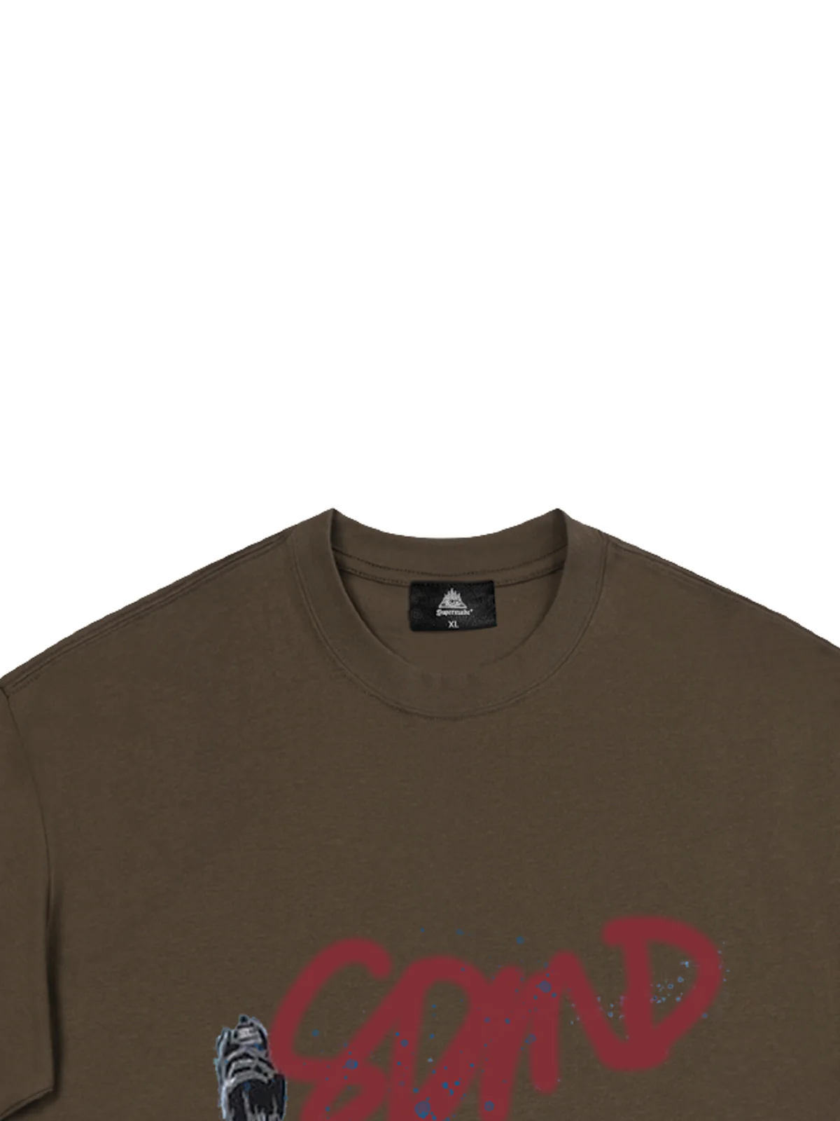 Orginal Funny Graffiti Statue Of Liberty Print T-shirt