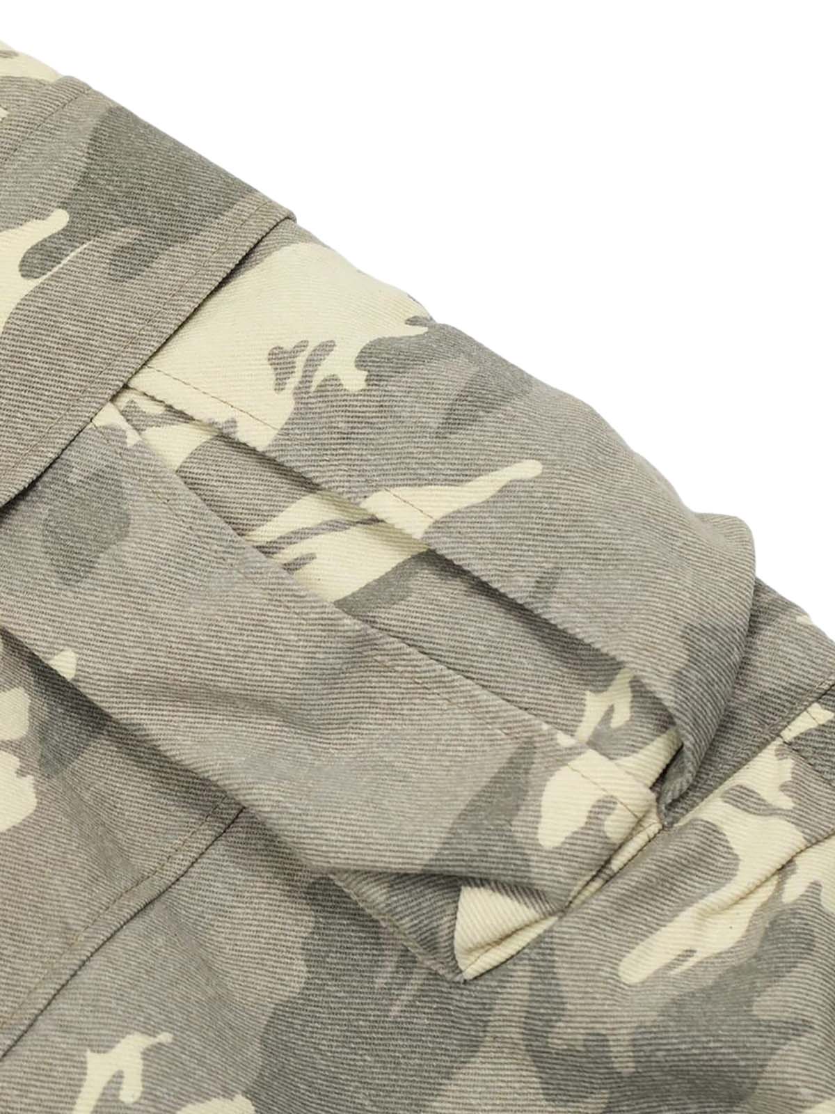 Thesupermade Camouflage Multi Pocket Cargo Pants