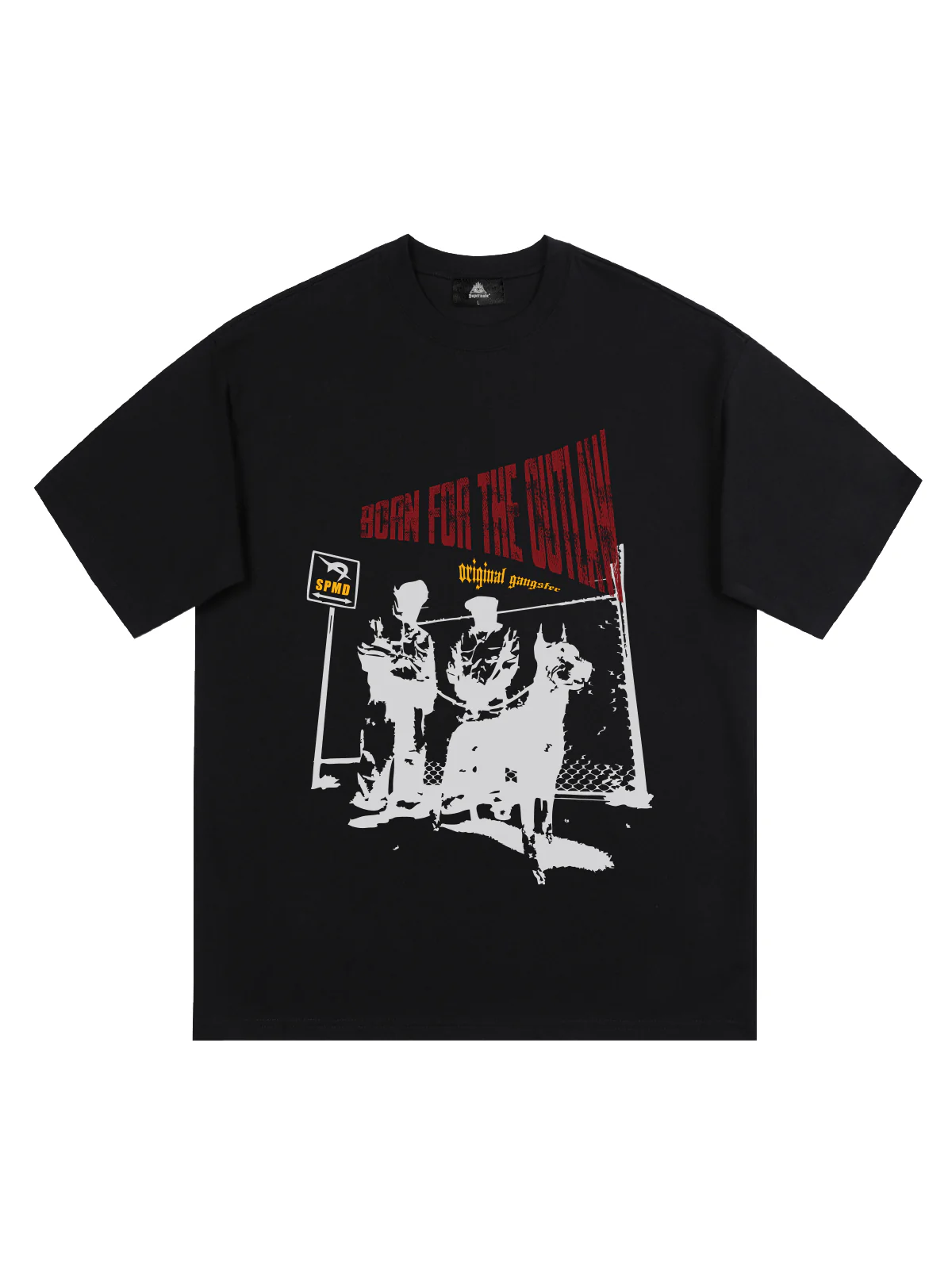 Original “Born for the Outlaw” Graphic Print T-Shirt