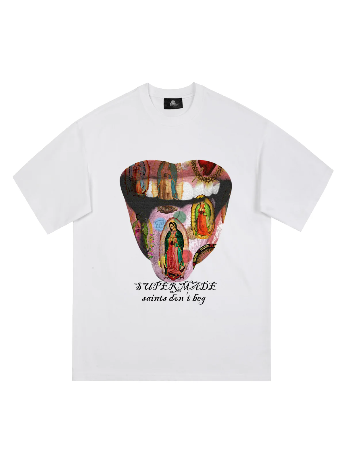 Original Saints Don't Beg Graphic T-Shirt
