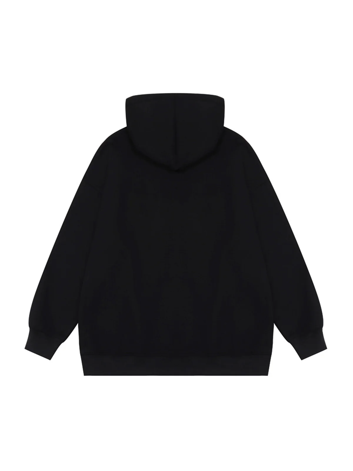 Thesupermade Blur Graphic Chain Hooded Sweatshirt