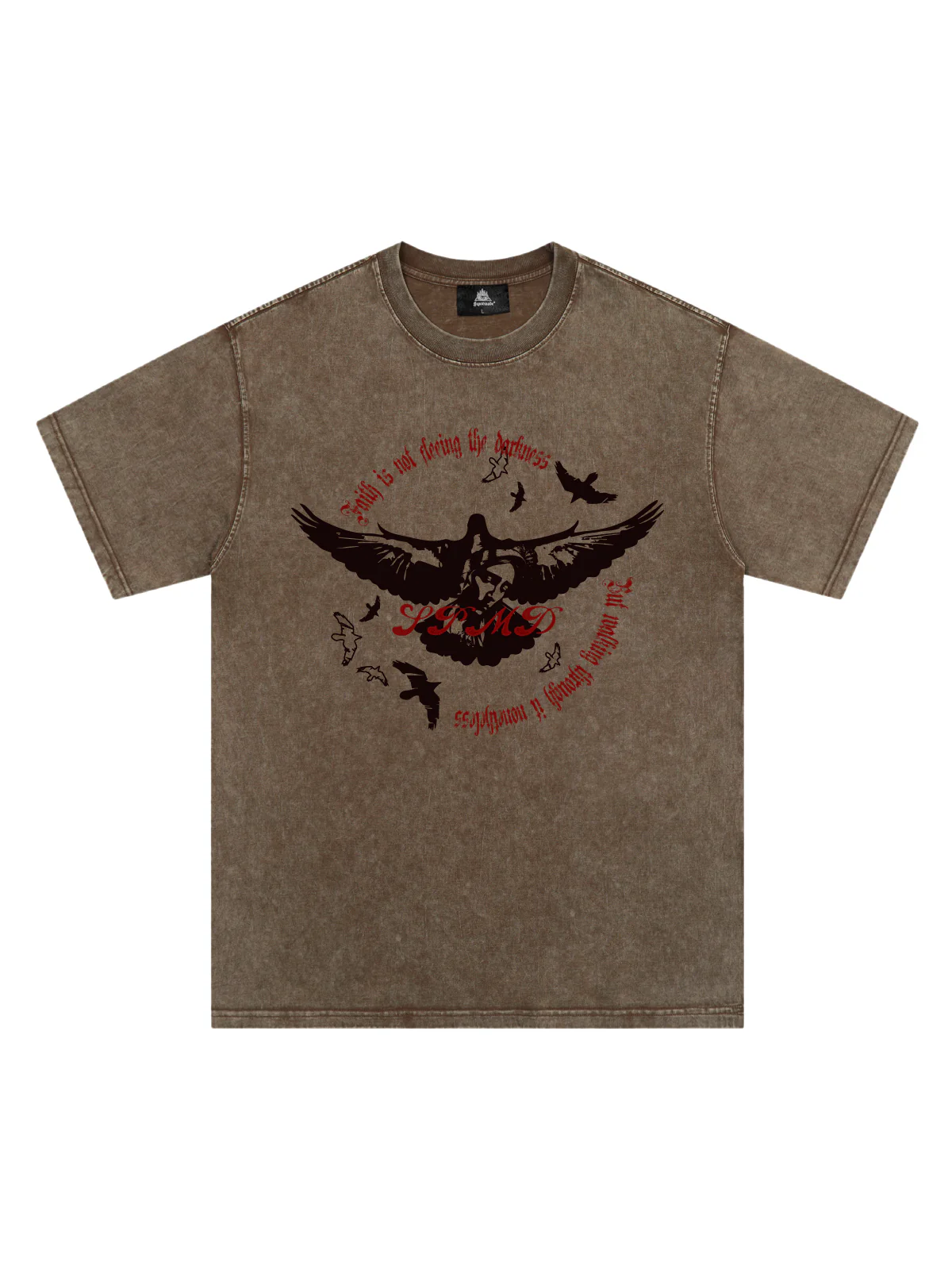 Original Vintage Washed Slogan Graphic T-Shirt