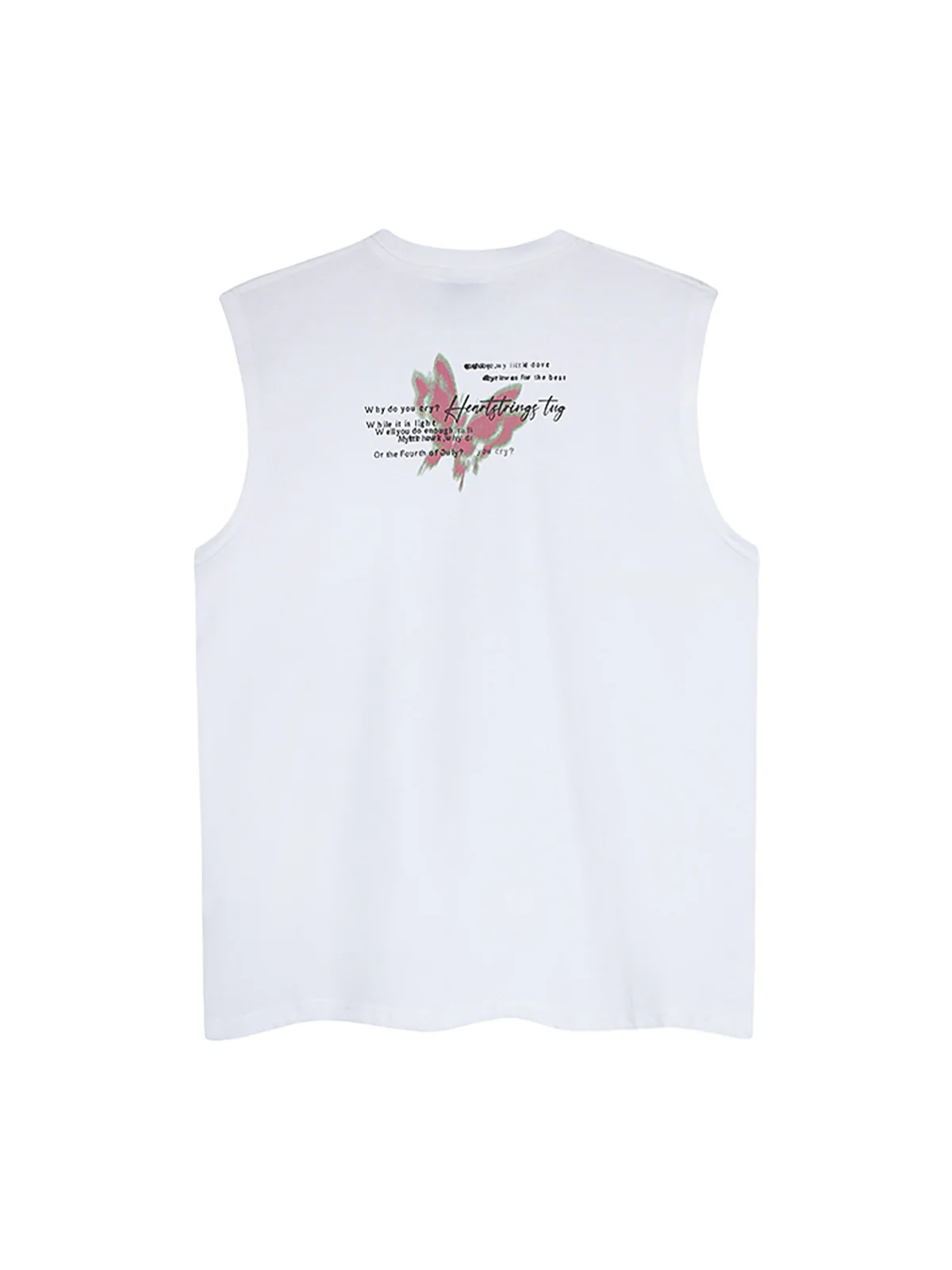 Street Butterfly Graphic Tank Top
