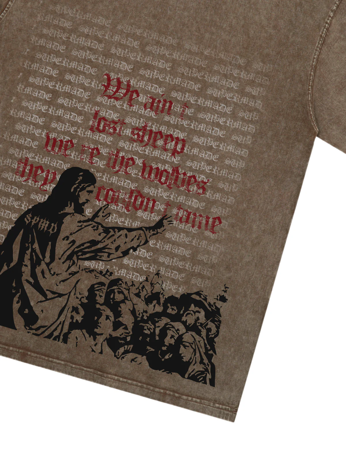 Bold Graphic Slogan T-Shirt