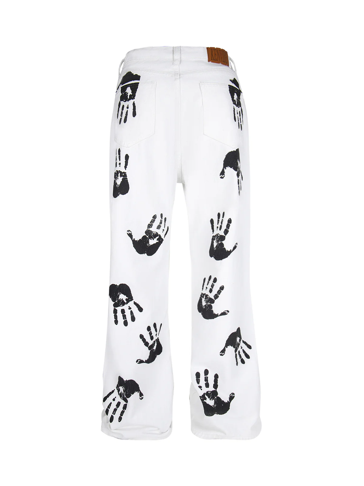 Palm Print Cleanfit Casual Pants