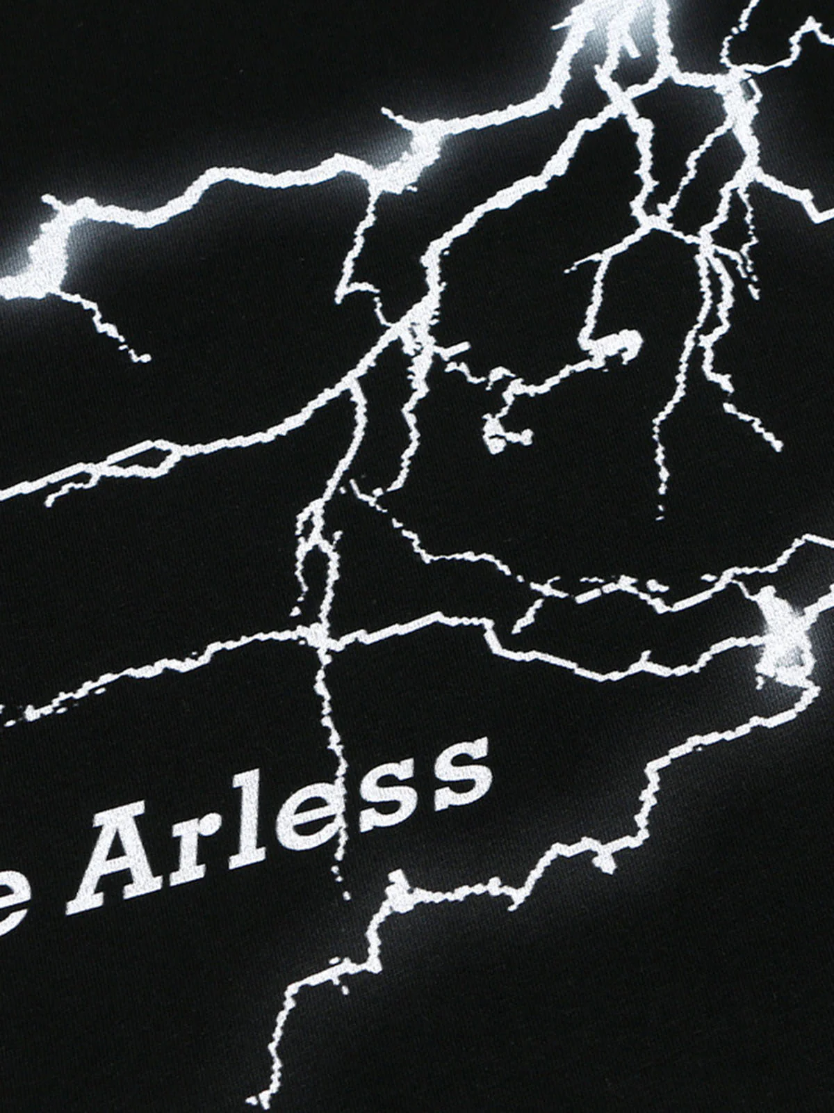 Bold Lightning Graphic Vest