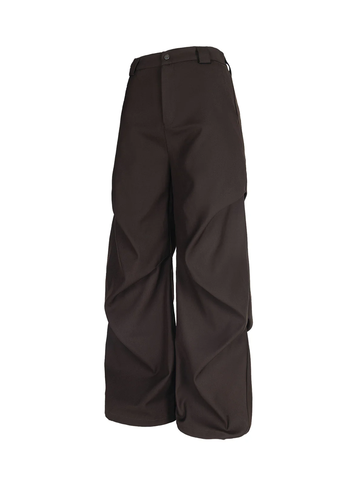 Retro Pleated Drape Cleanfit Pants
