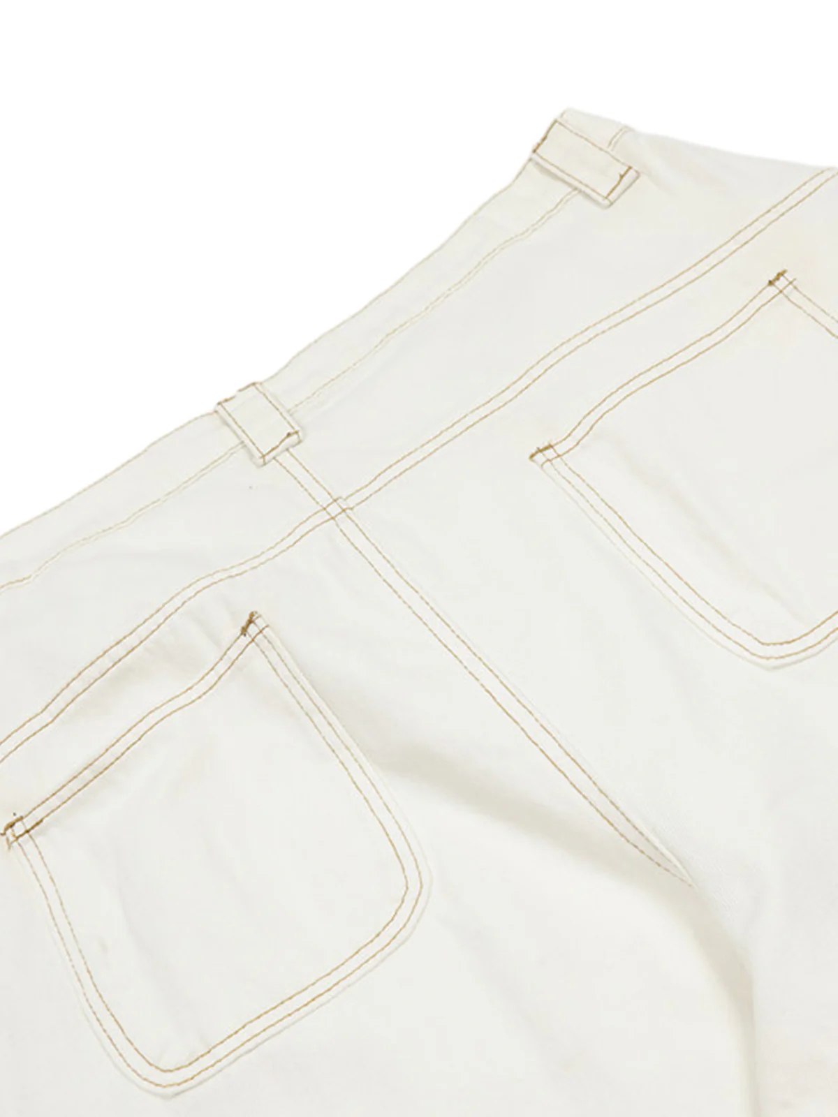 Embroidered Floral Patches Barrel Jeans