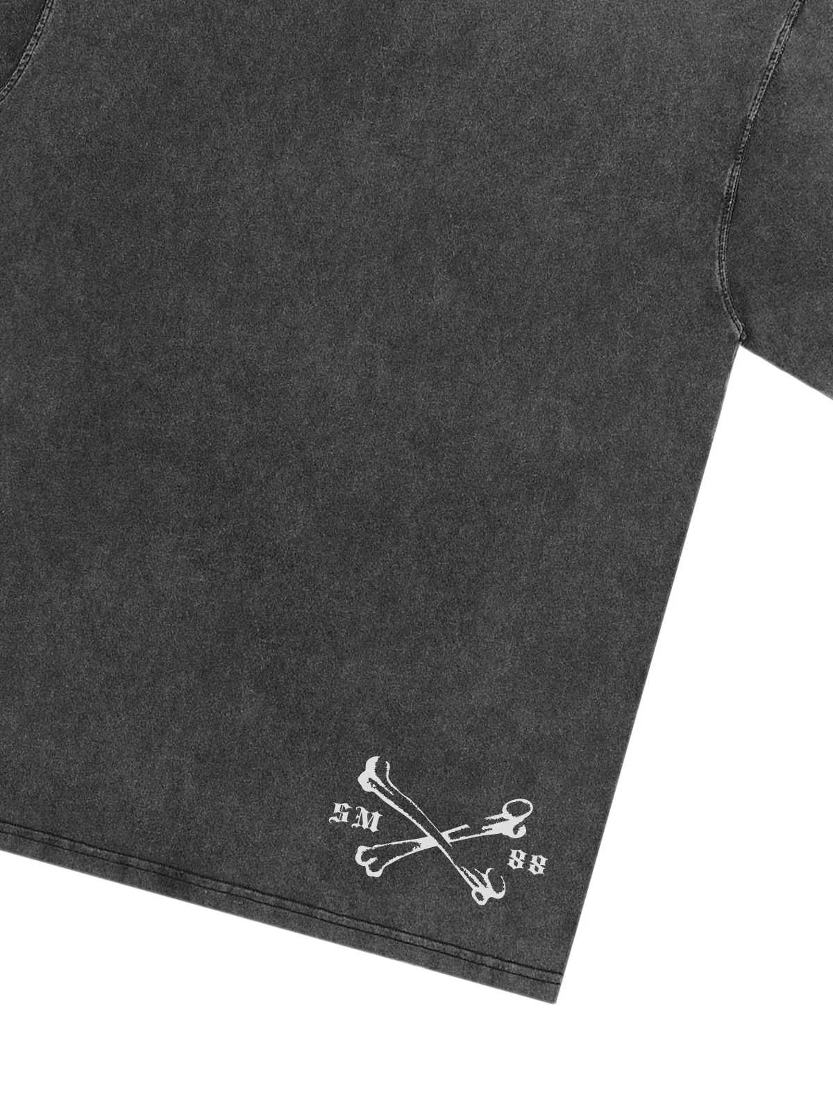 Original Gothic Skeleton Graphic Print T-Shirt