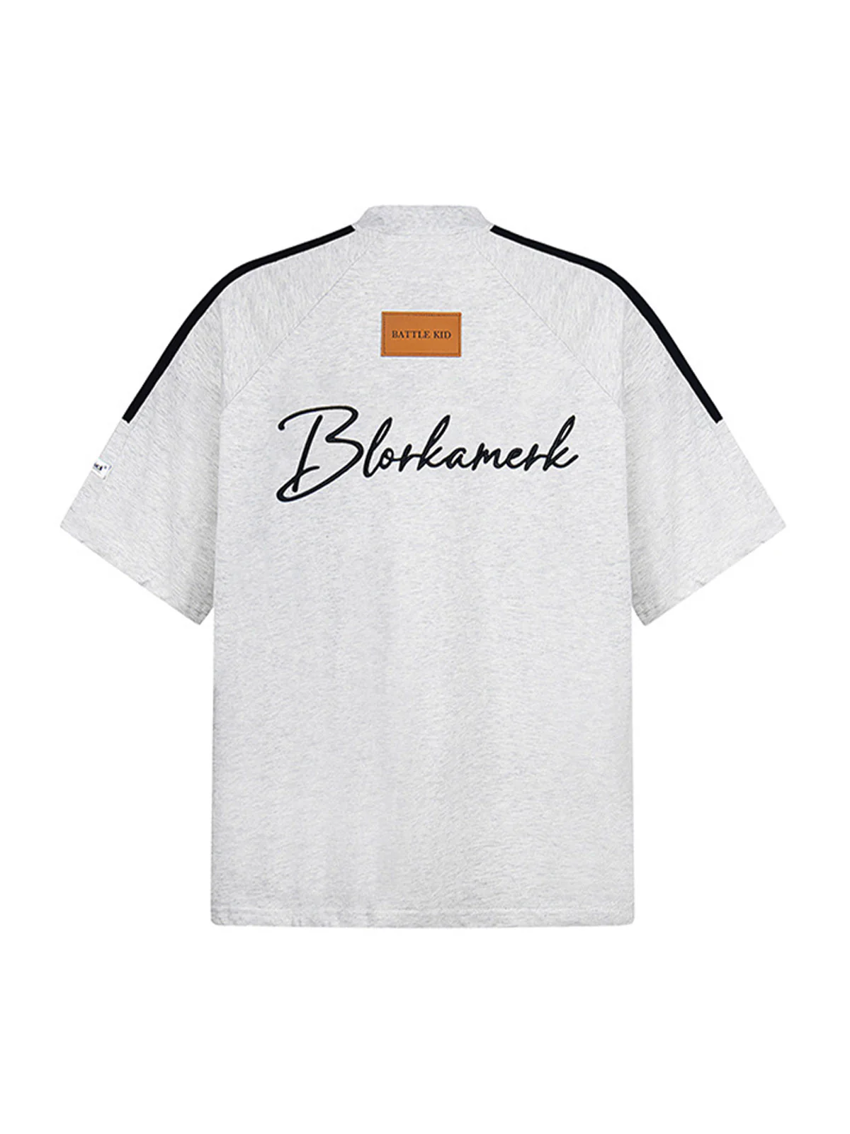 Retro Patchwork Stripe Short Sleeve T-Shirt