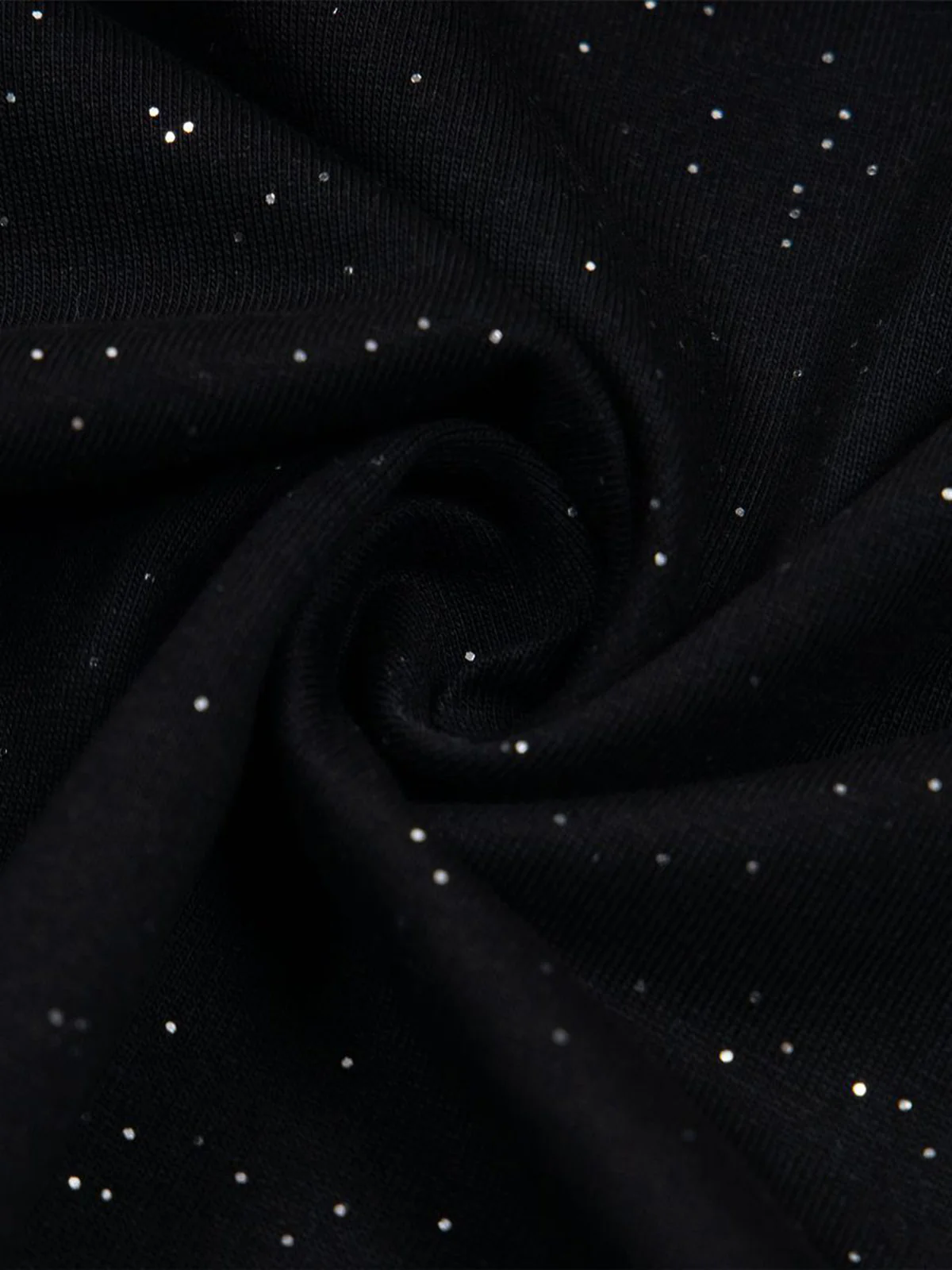 Retro Heavy Starry Sky Print Font Design Short-sleeved T-shirt