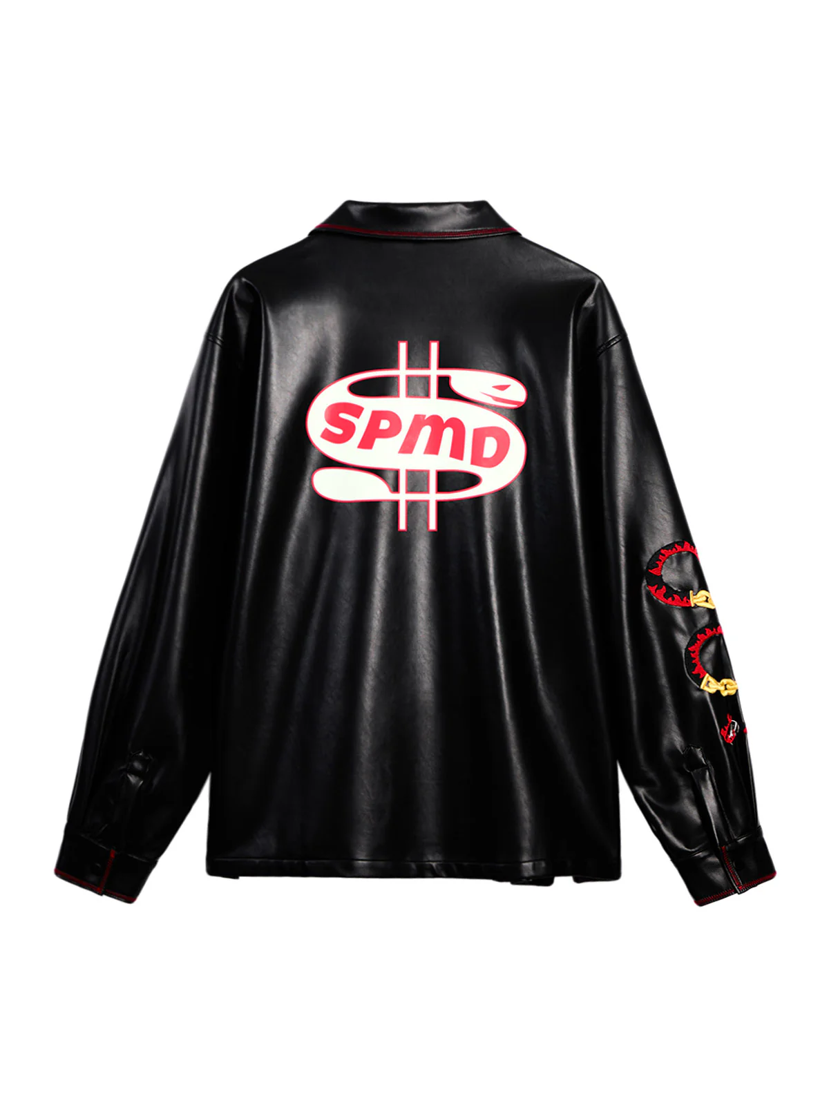 Original Embroidered Leather Shirt