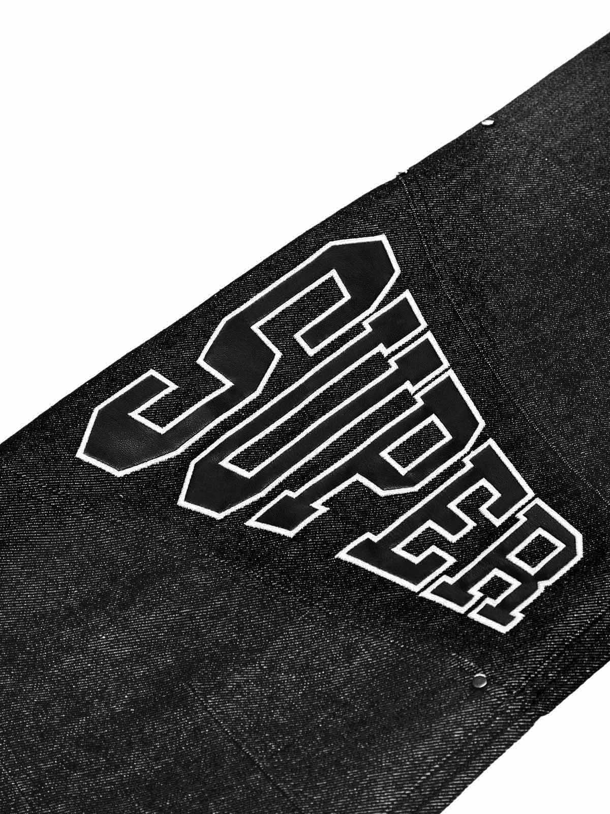 Original Spliced Straight Jeans