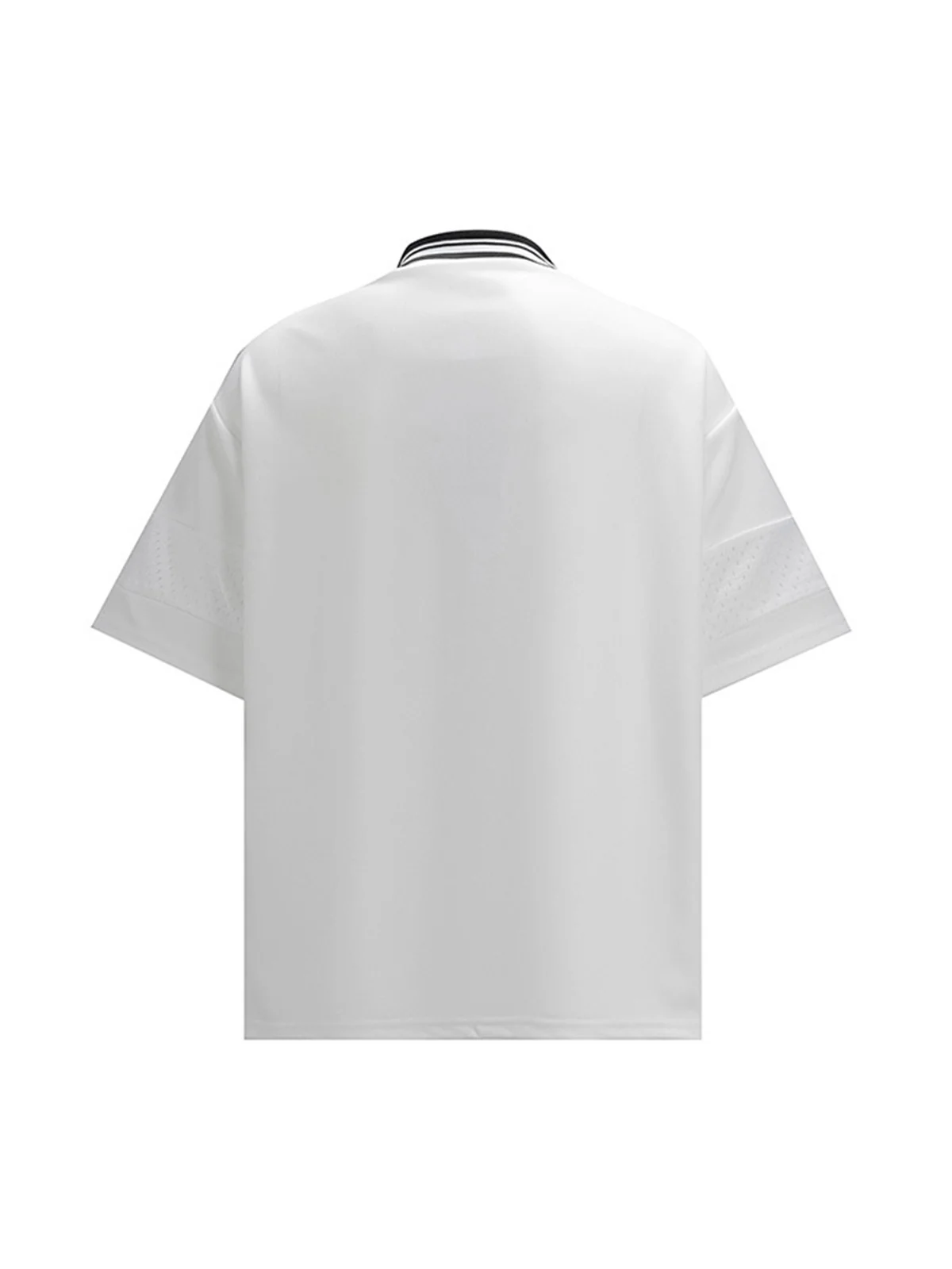 Retro Sports Jersey Polo Shirt