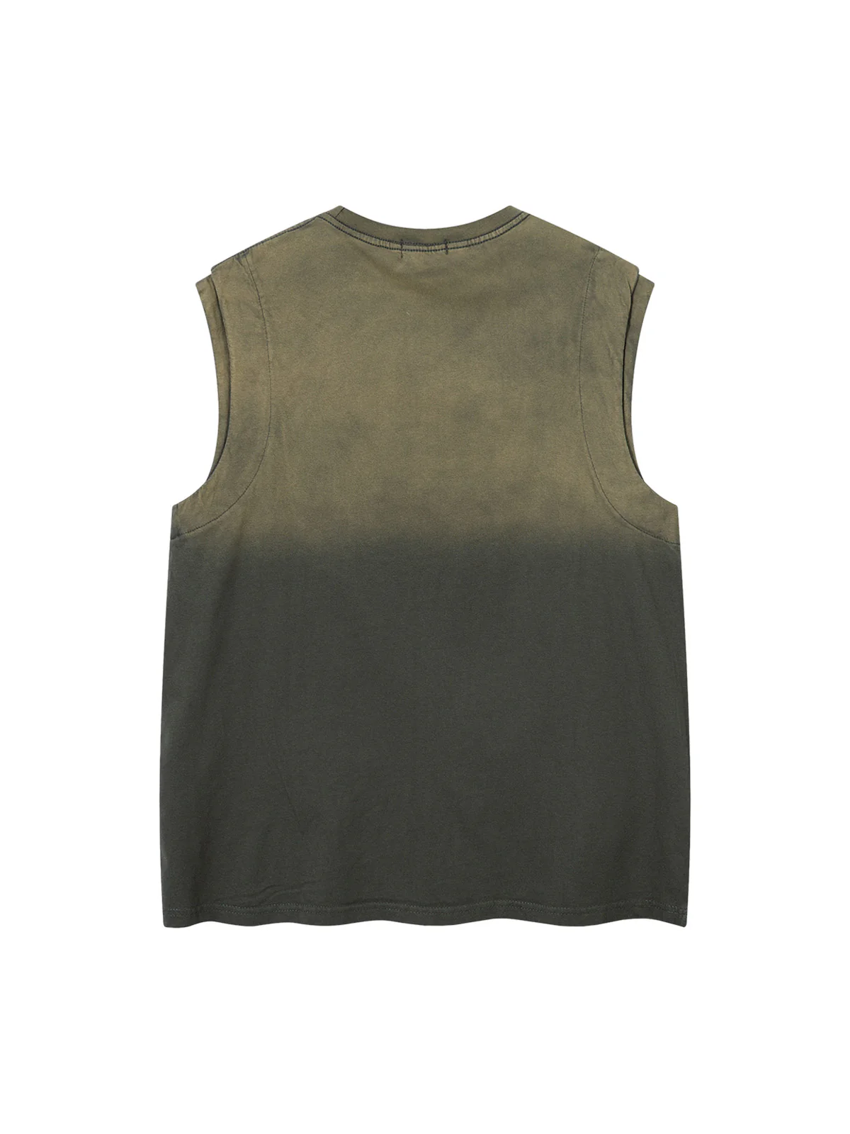 Gradient Embroidered Stars Tank Top