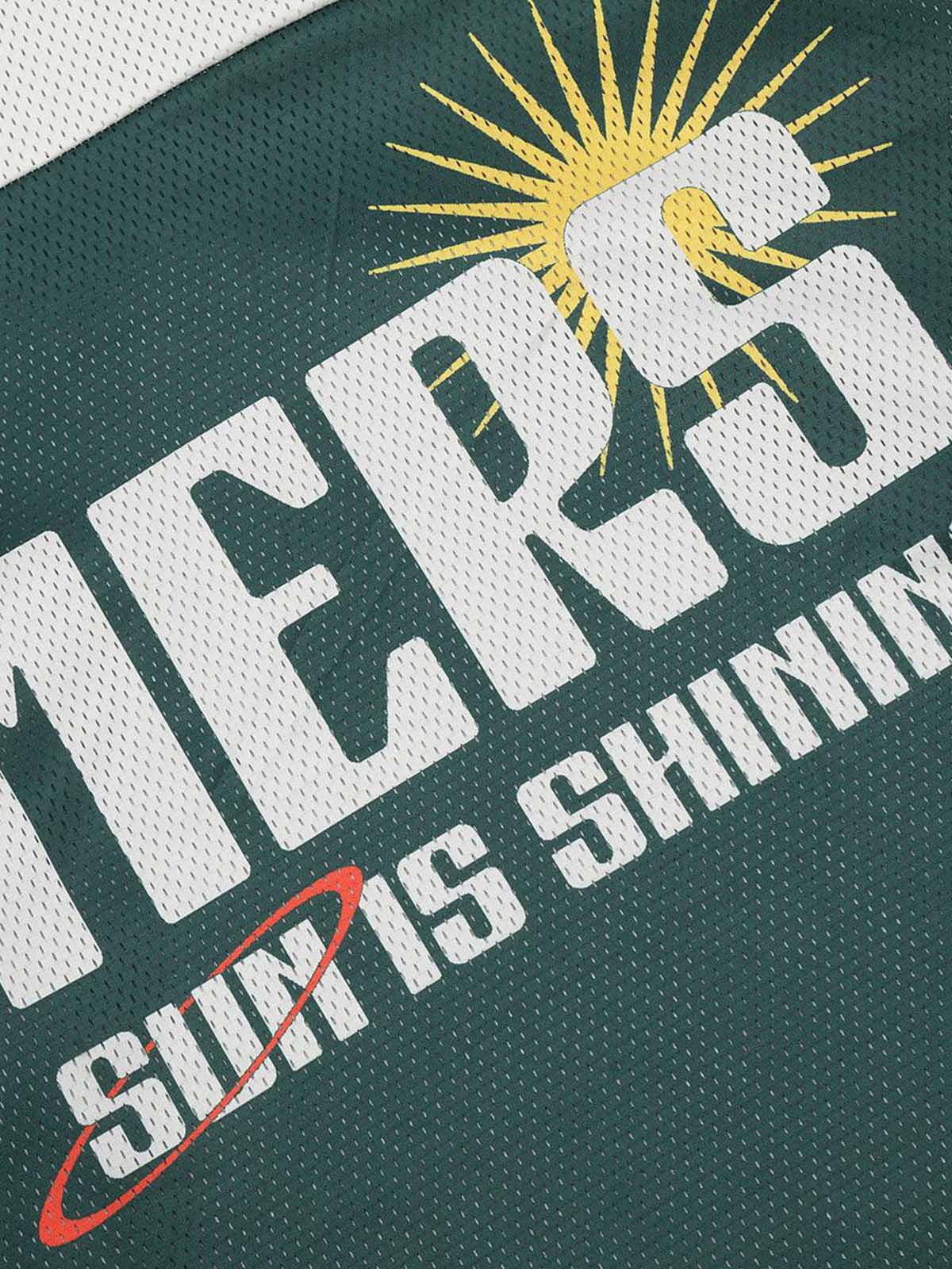 Thesupermade Faux Two-Piece Contrast Color Stitching Hoodie