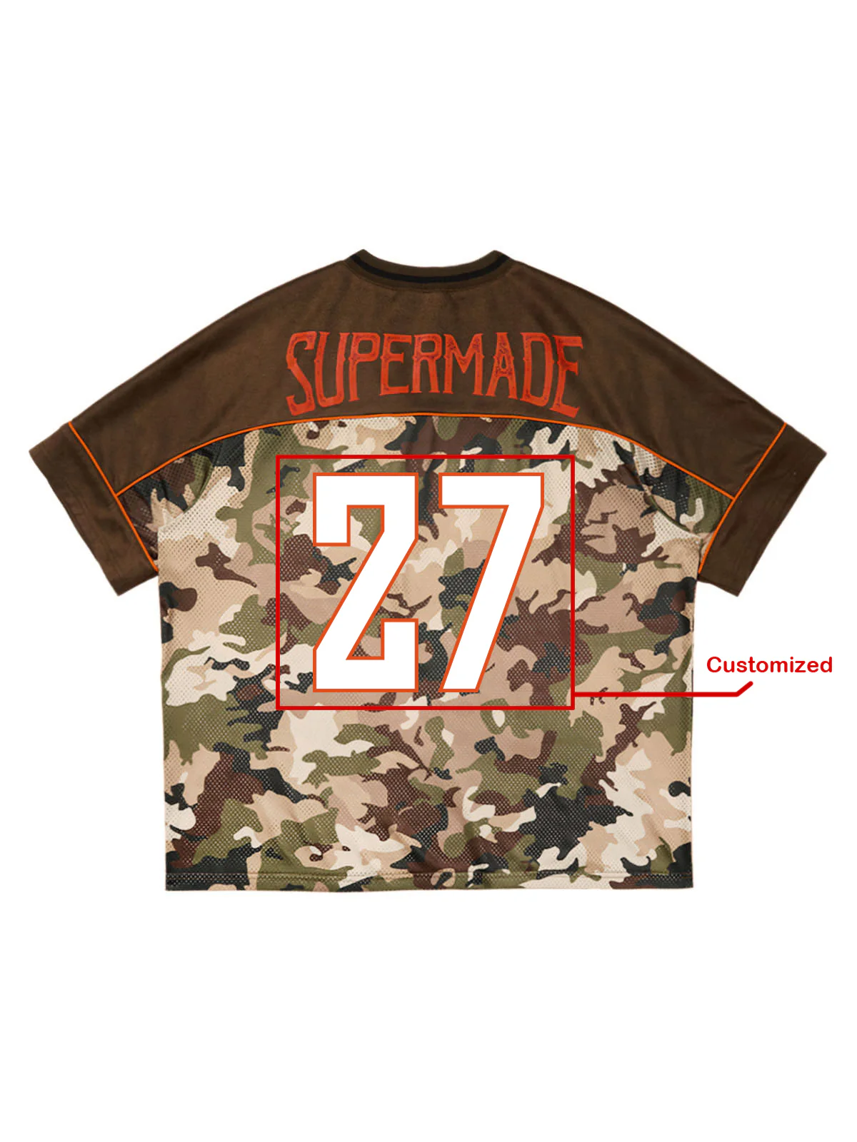 Original Camouflage Football Jersey T-Shirt - 2401