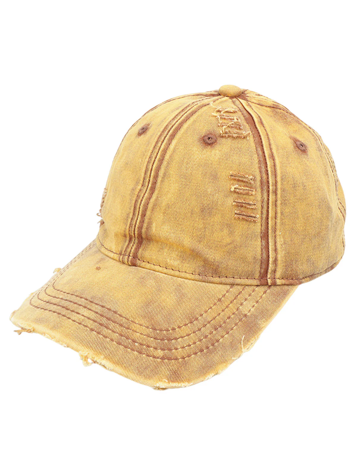 Washed Denim Outdoor  Cap