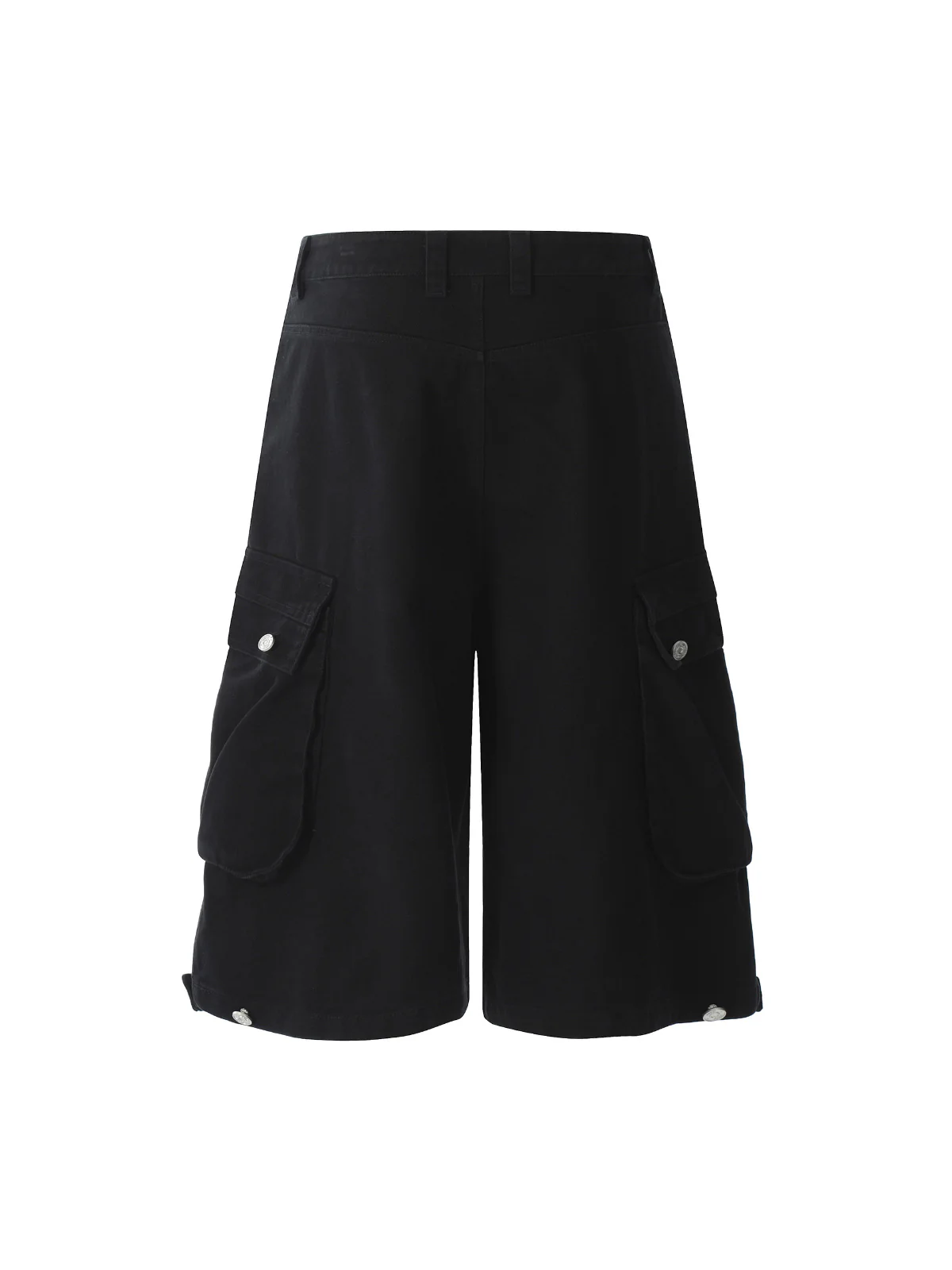 Street Multi-Pocket Pleated Cargo Jorts