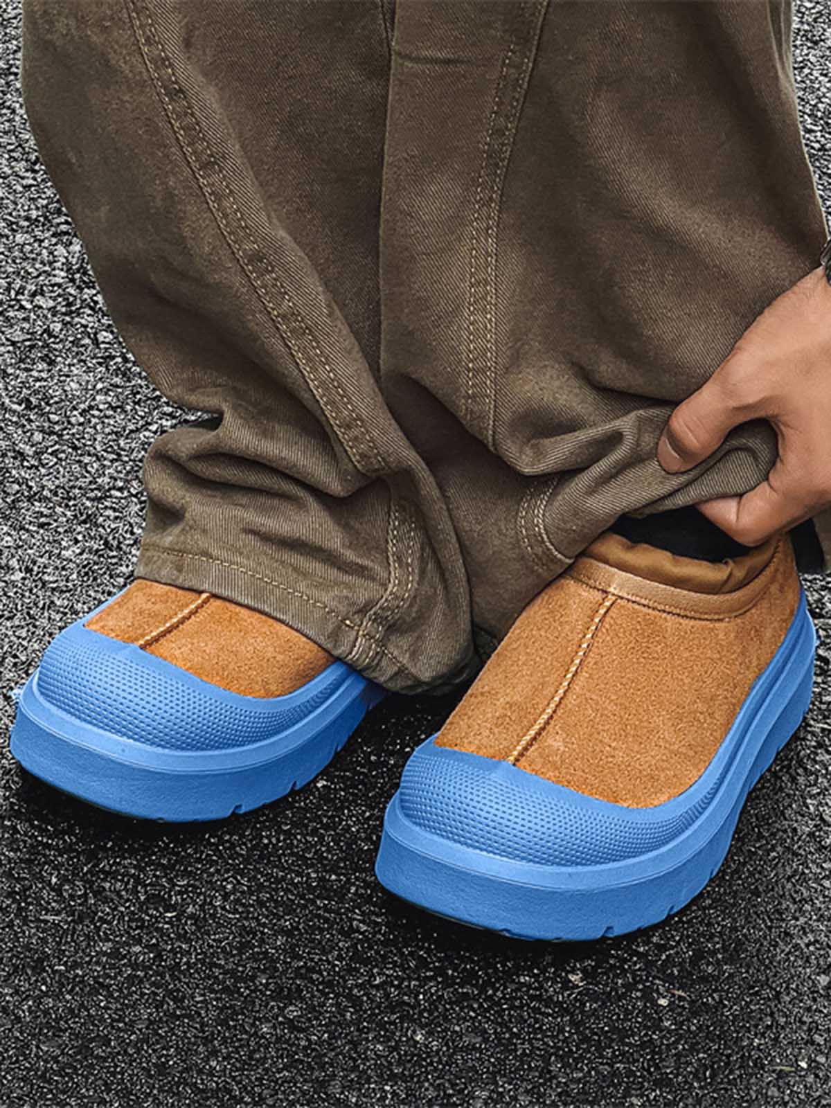 Thesupermade Thick-soled Fleece Fur Snow Boots