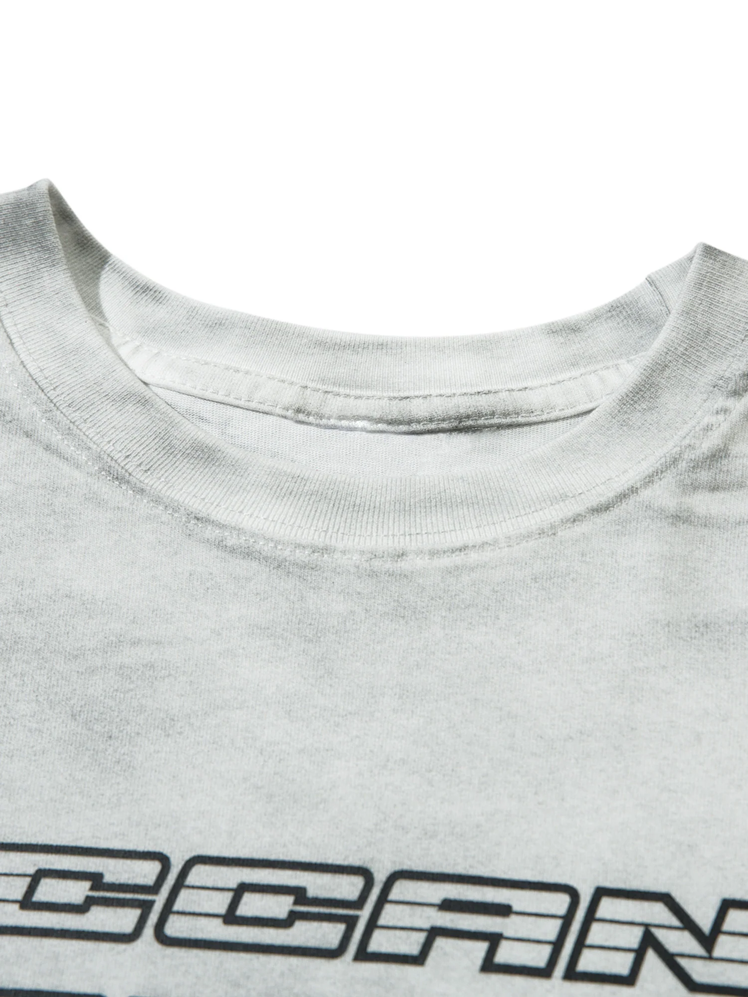 Thesupermade High Street Hip-hop Patchwork Long-sleeved T-shirt - 2269