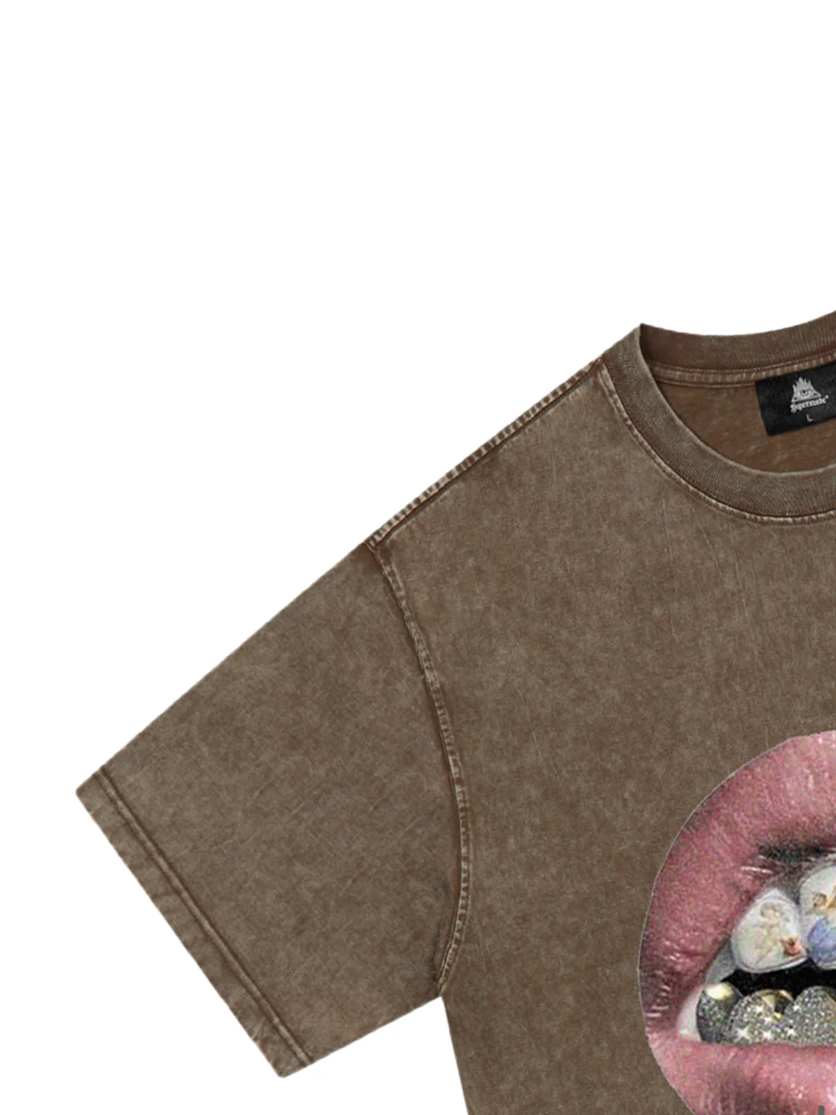 Artistic Lips Graphic T-Shirt