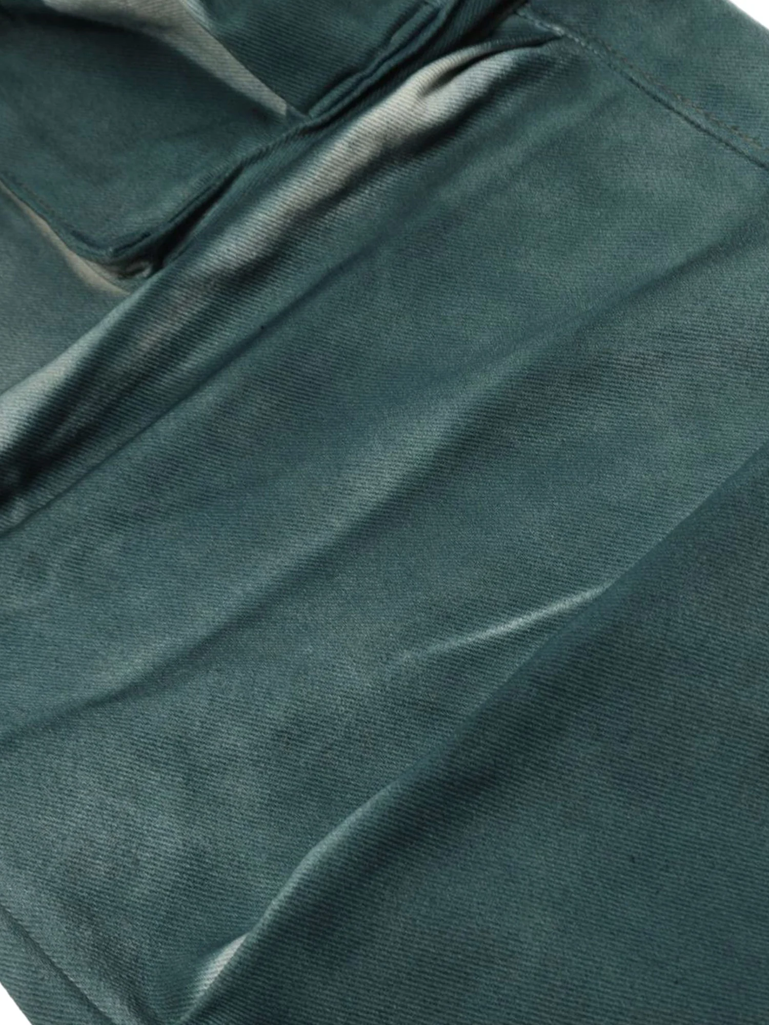 Thesupermade Gradient Dip Dye Wash Multi-Pocket Cargo Jeans - 2276