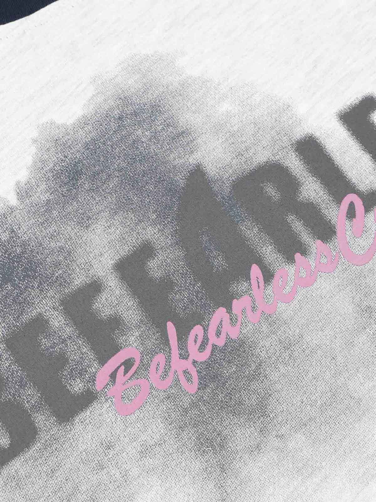 Thesupermade Splatter Eyelet Studded Long Sleeve T-shirt