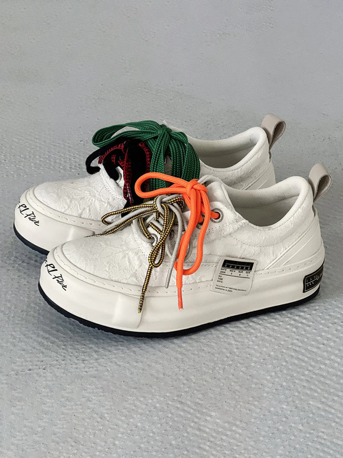 Colorful Lace-Up Sneakers