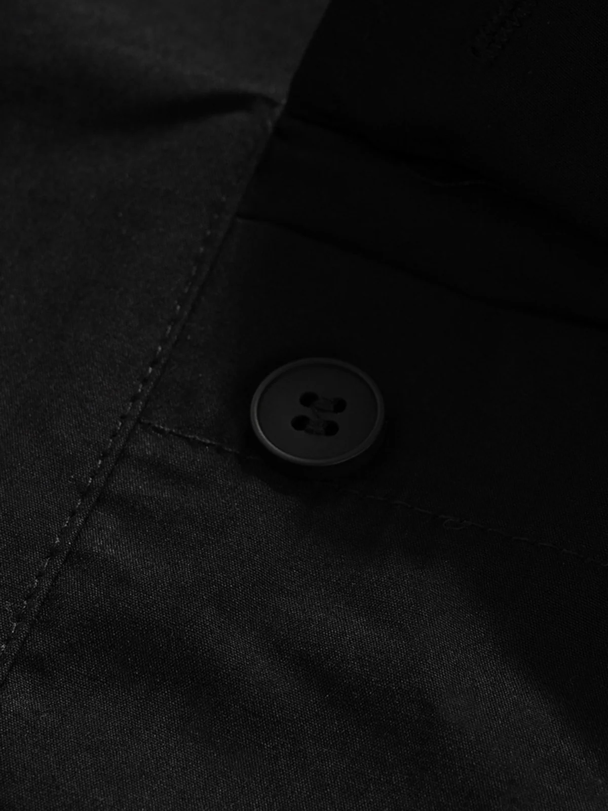 RO Style Multi-Pocket Baggy Flared Pants - 2321