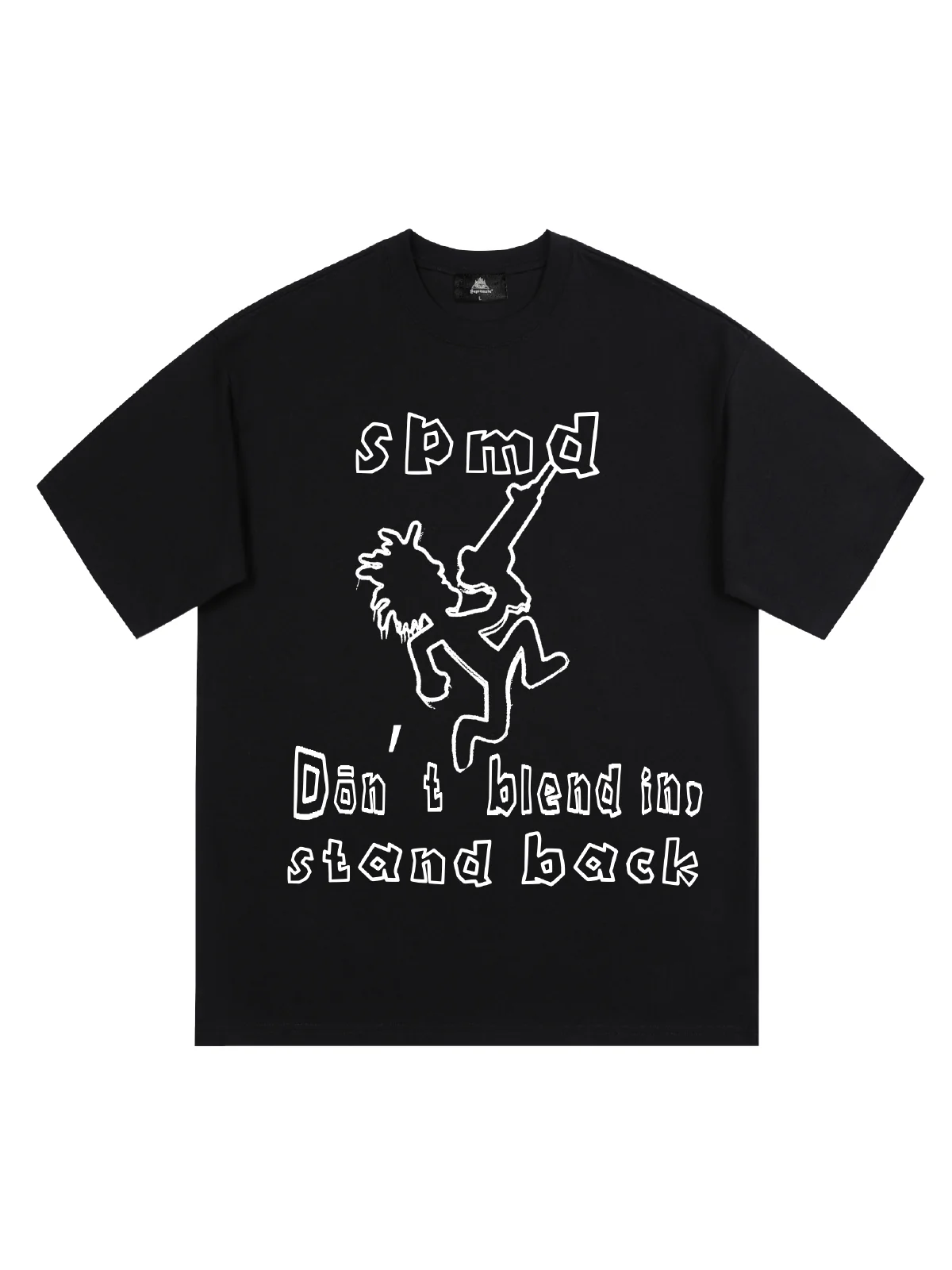 Original SPMD Cartoon Graphic T-Shirt