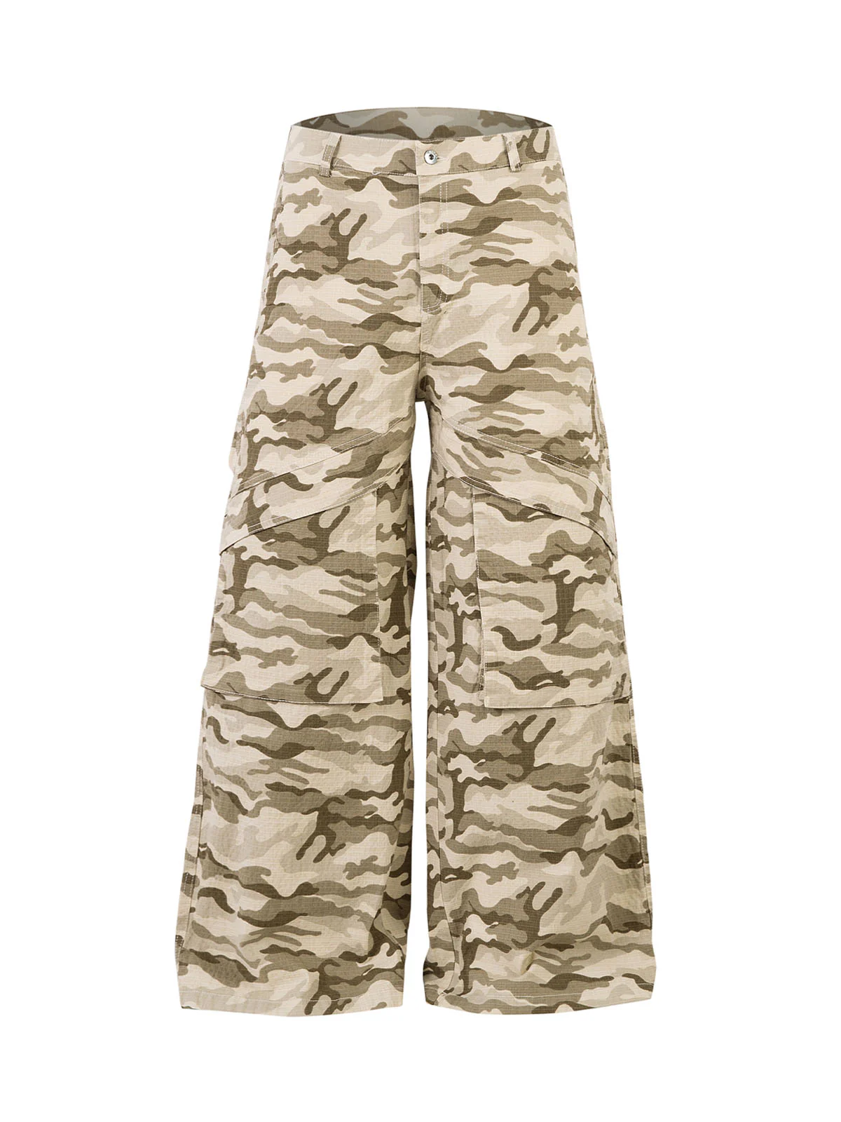 Camouflage Multi-Pocket Cargo Pants