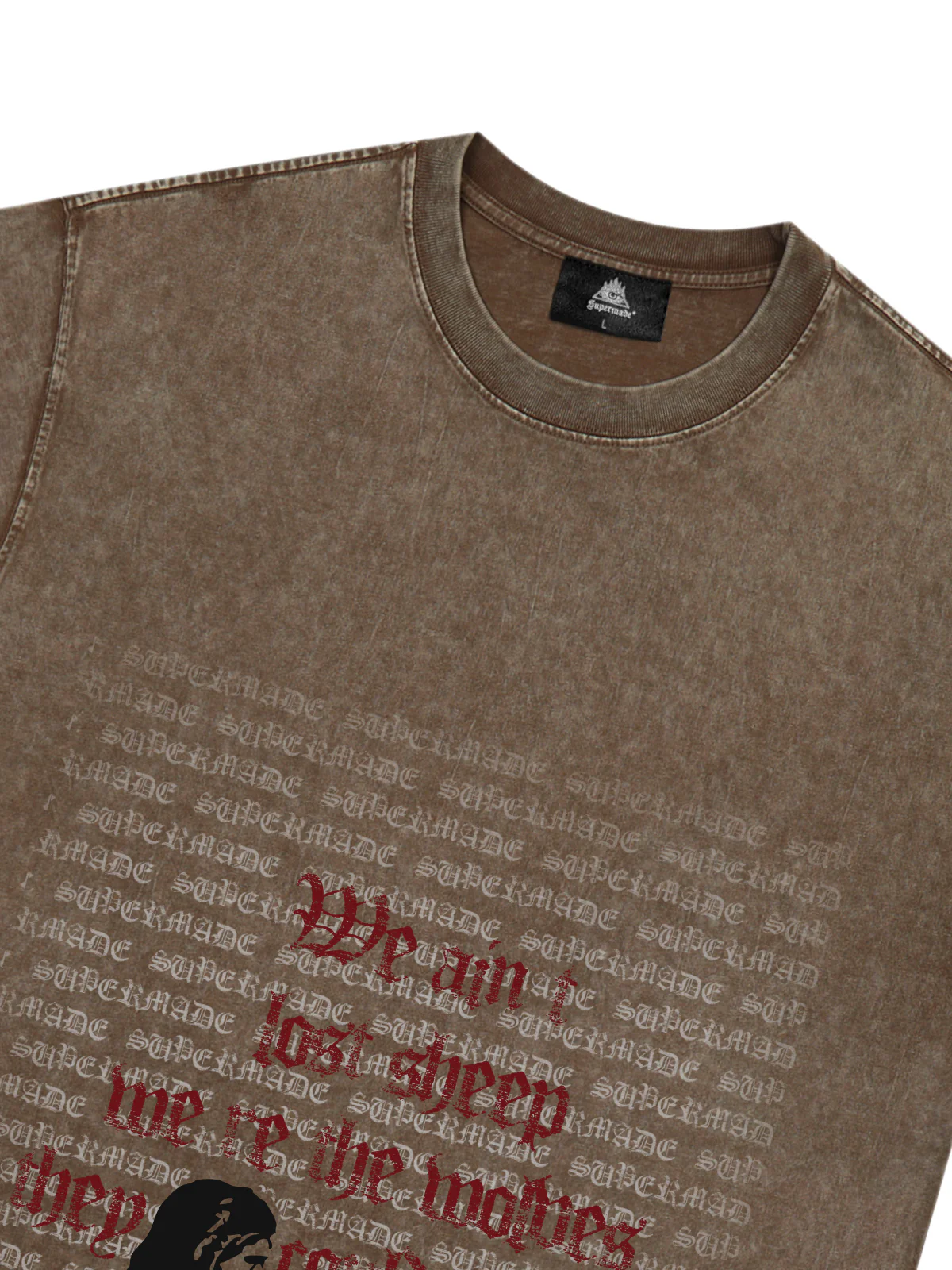 Bold Graphic Slogan T-Shirt