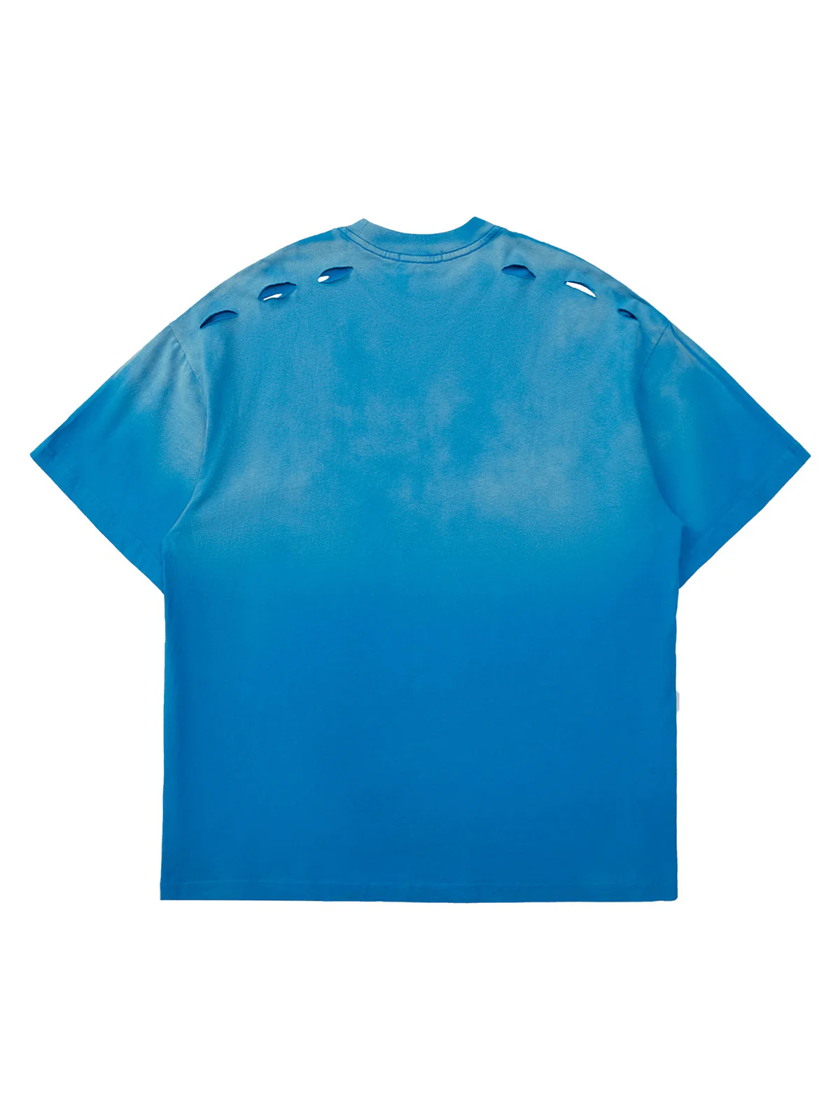 Thesupermade High Street Gradient Design Hole T-shirt - 2139