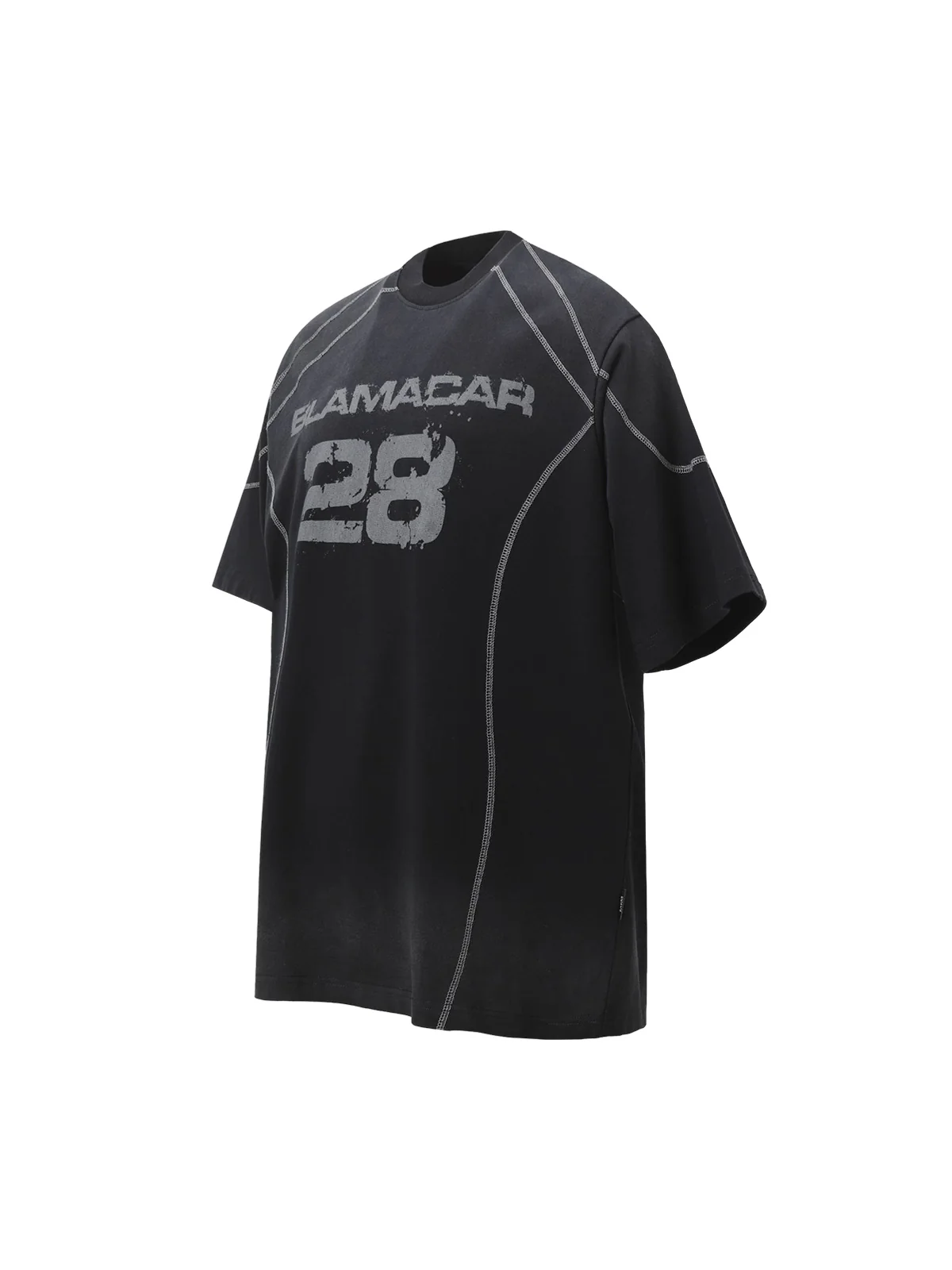 Street Dirty Dyed Gradient Motorcycle T-shirt