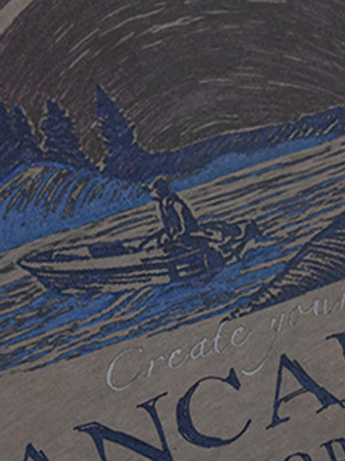 Rainbow Print Crew Neck T-Shirt