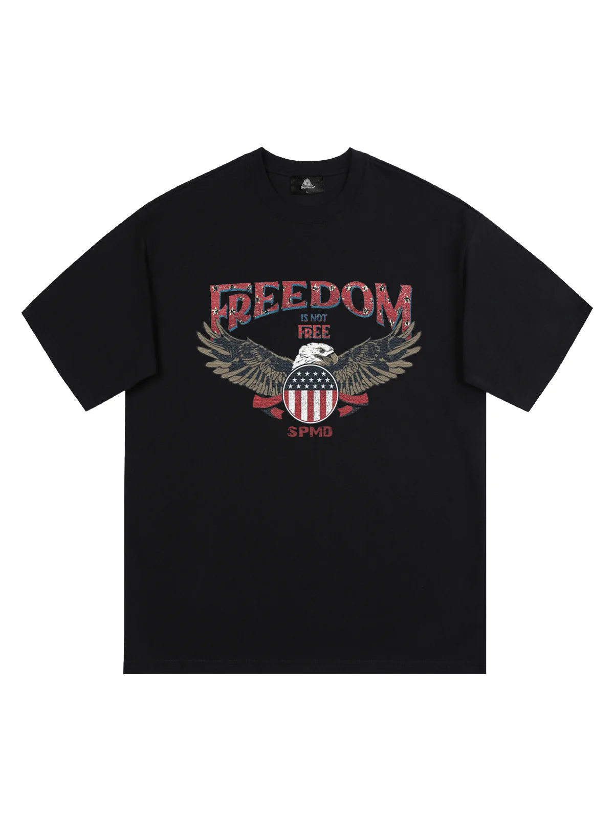 Original Freedom Eagle Print T-shirt