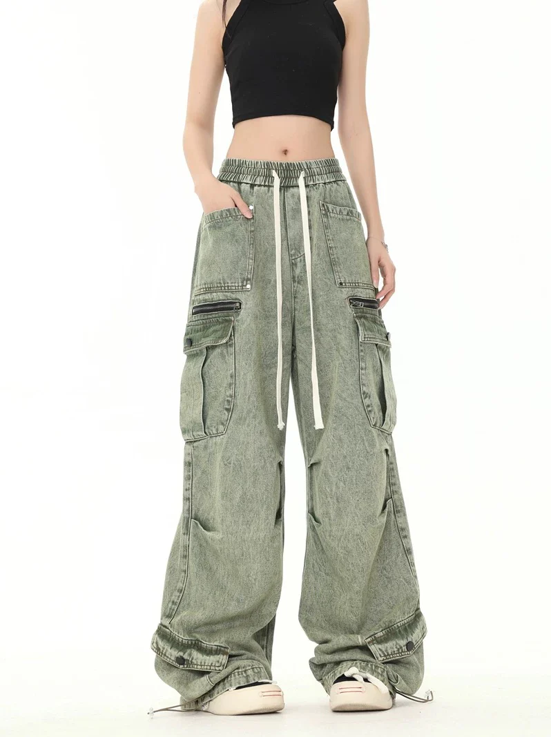 Thesupermade Loose Straight Casual Work Pants - 2037