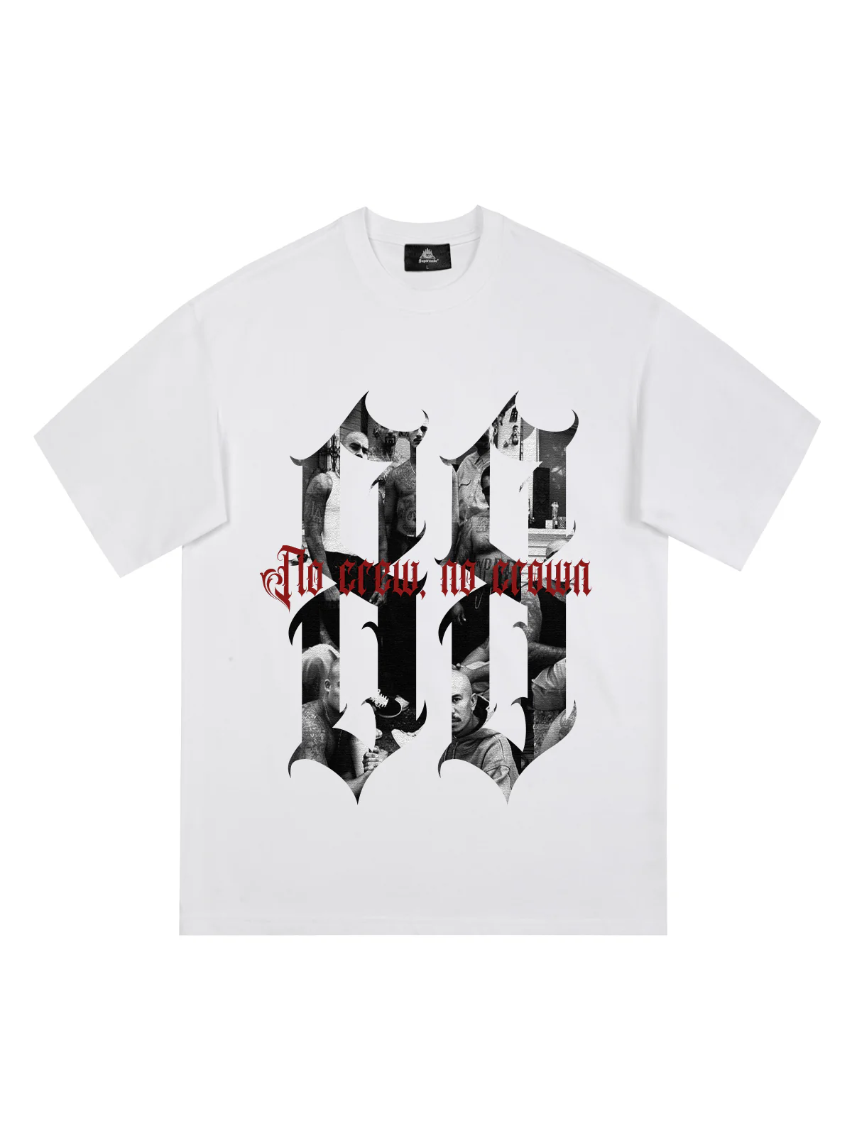 Original Photograph Letter Oversized Graphic T-Shirt