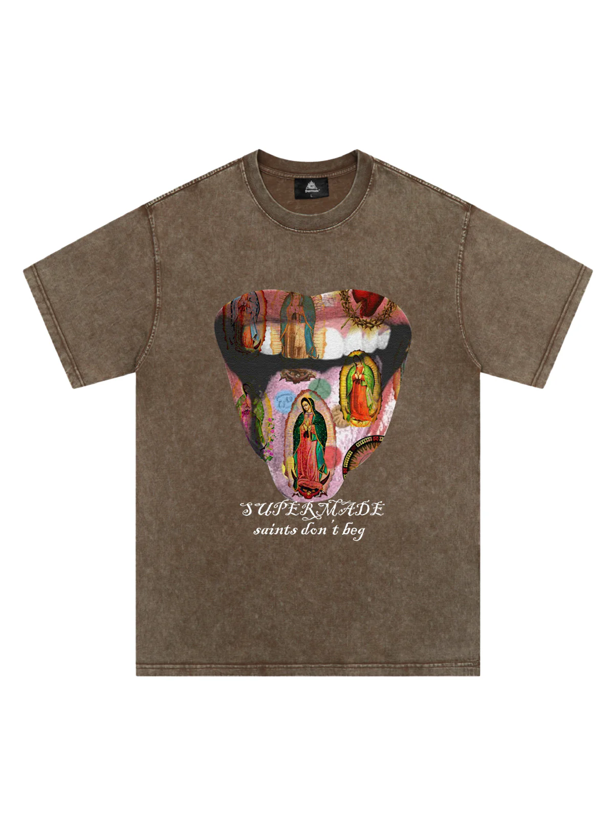 Original Saints Don't Beg Graphic T-Shirt