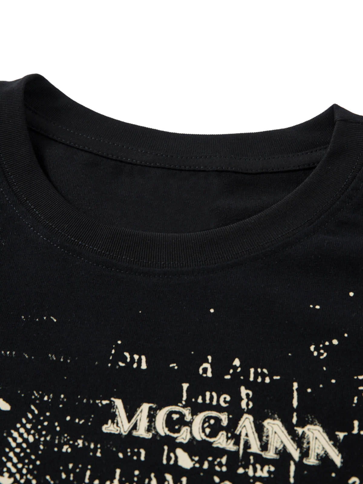 Phantom Letter Print T-shirt