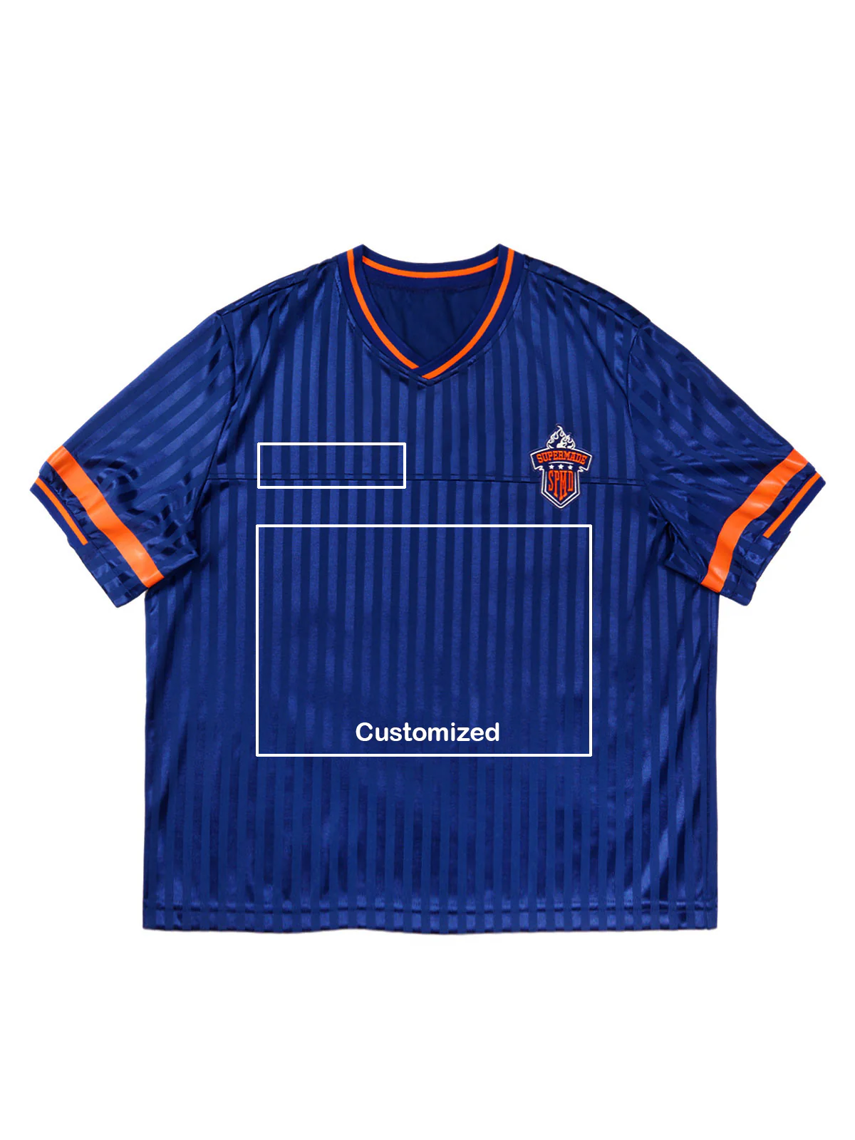 Original Striped Baseball Jersey T-Shirt - 2394