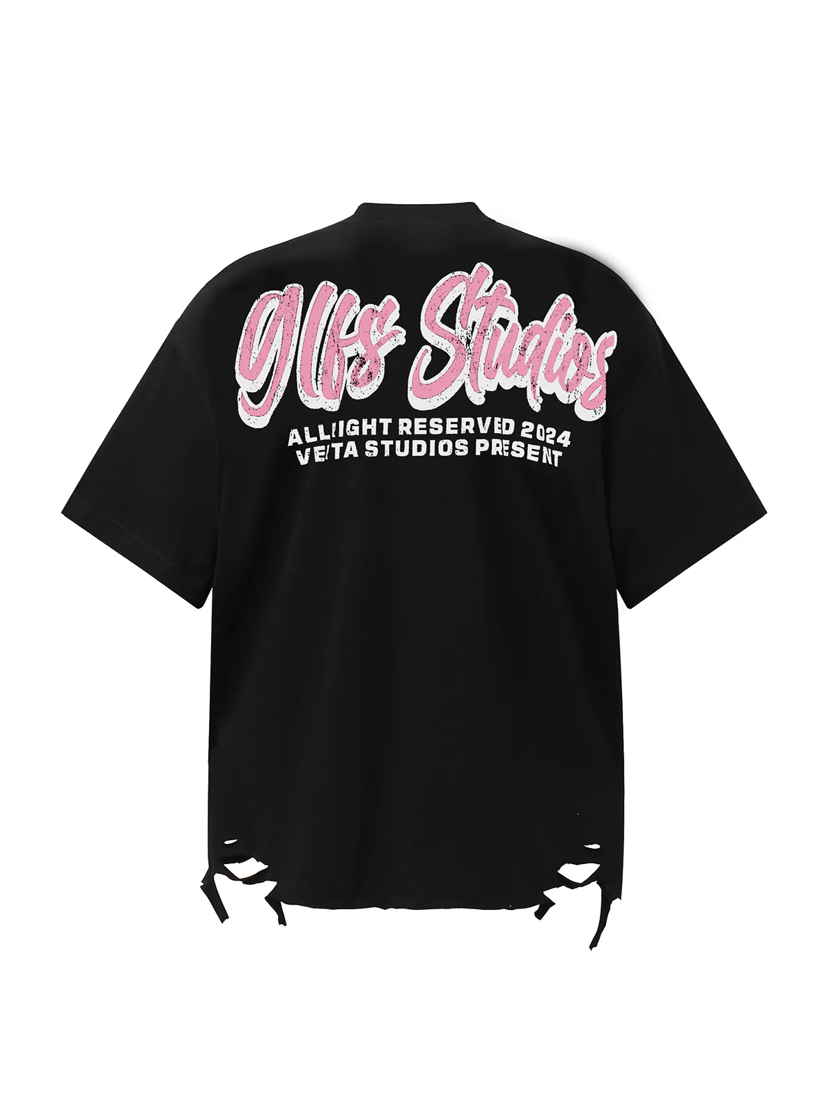 Retro Letter Graphic T-Shirt