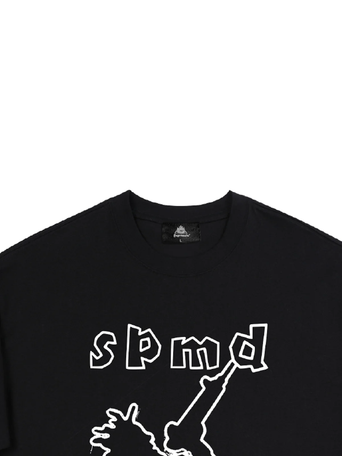 Original SPMD Cartoon Graphic T-Shirt