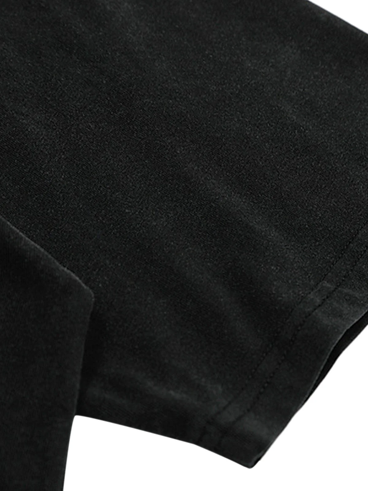 Badge Print Distressed Short Sleeve T-Shirt